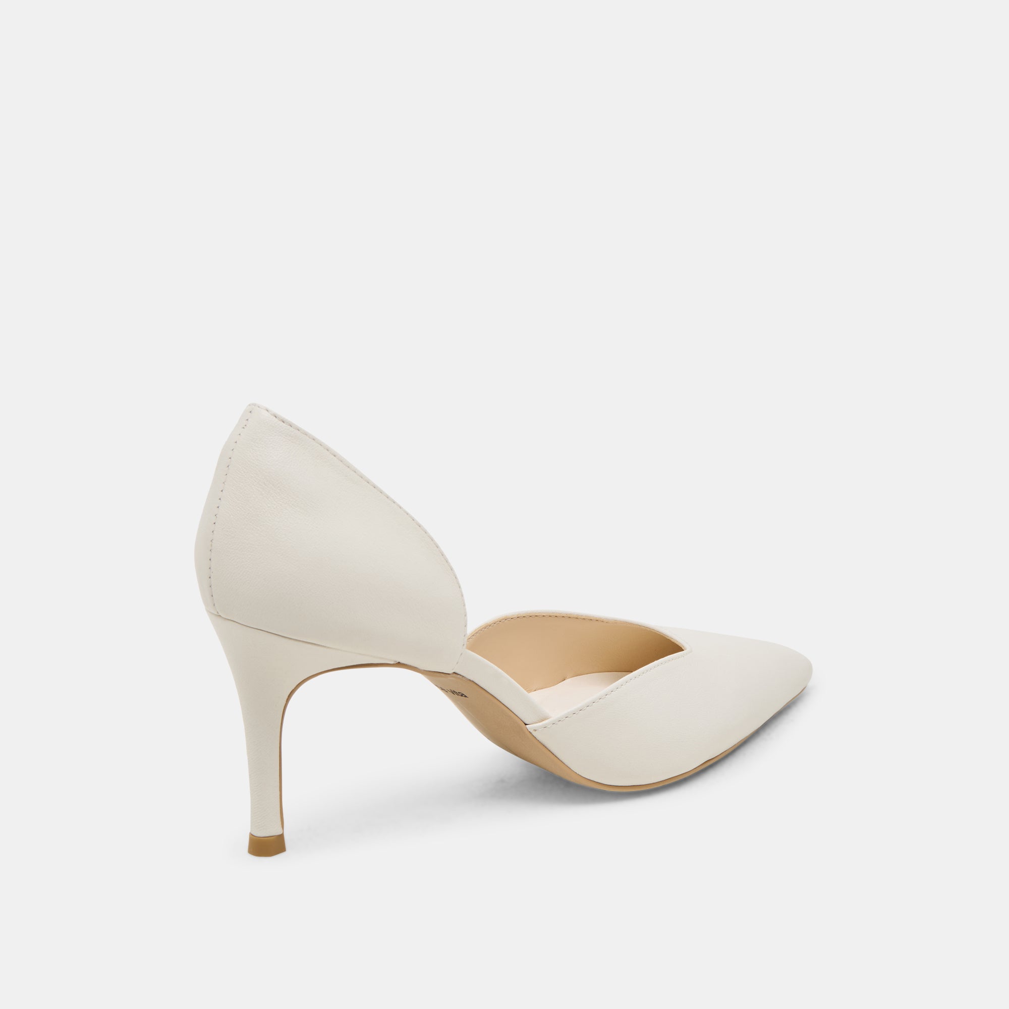 ELOY HEELS WHITE LEATHER - Image 3