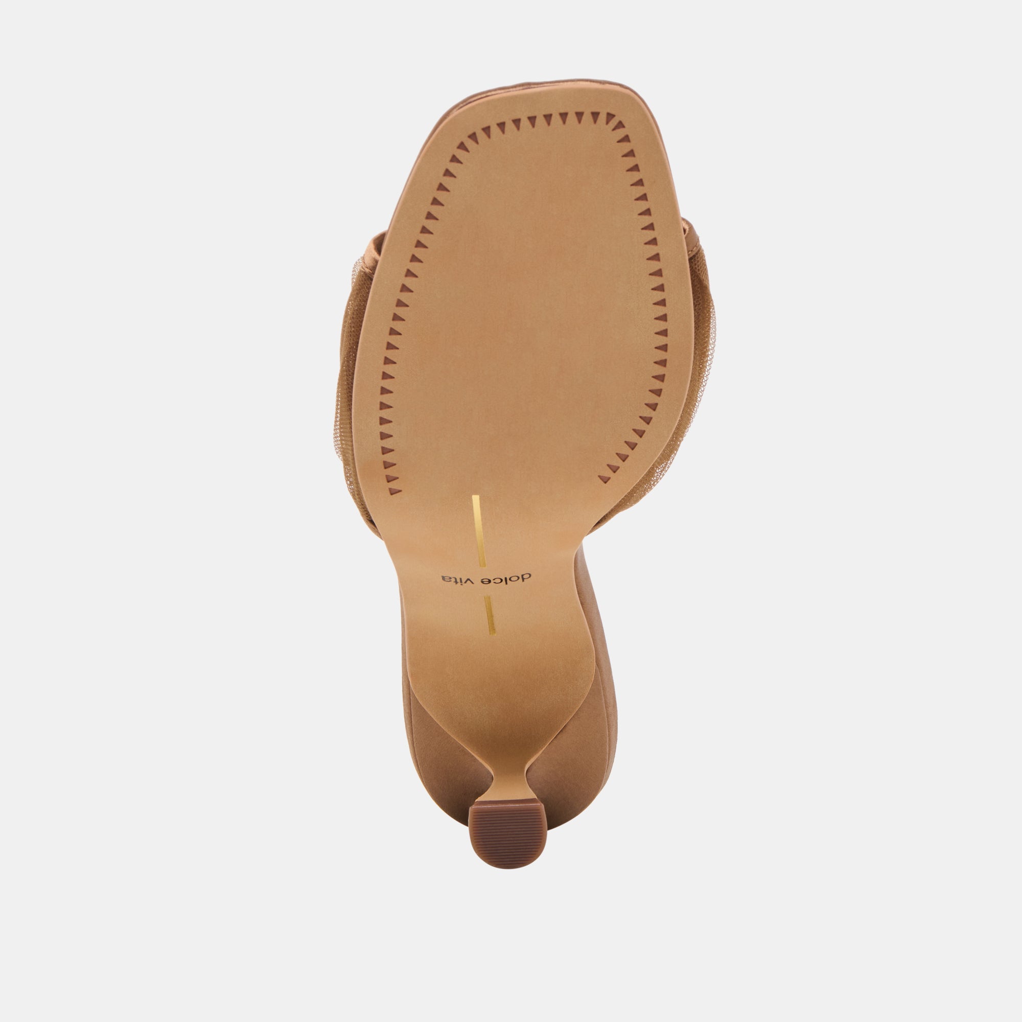 GALEN HEELS MID BROWN TULLE - Image 9
