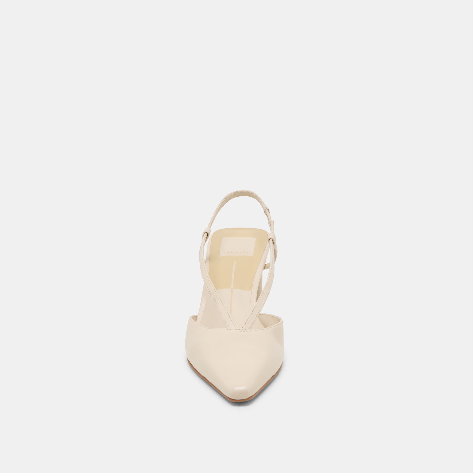 GINAY HEELS BONE LEATHER - Image 6