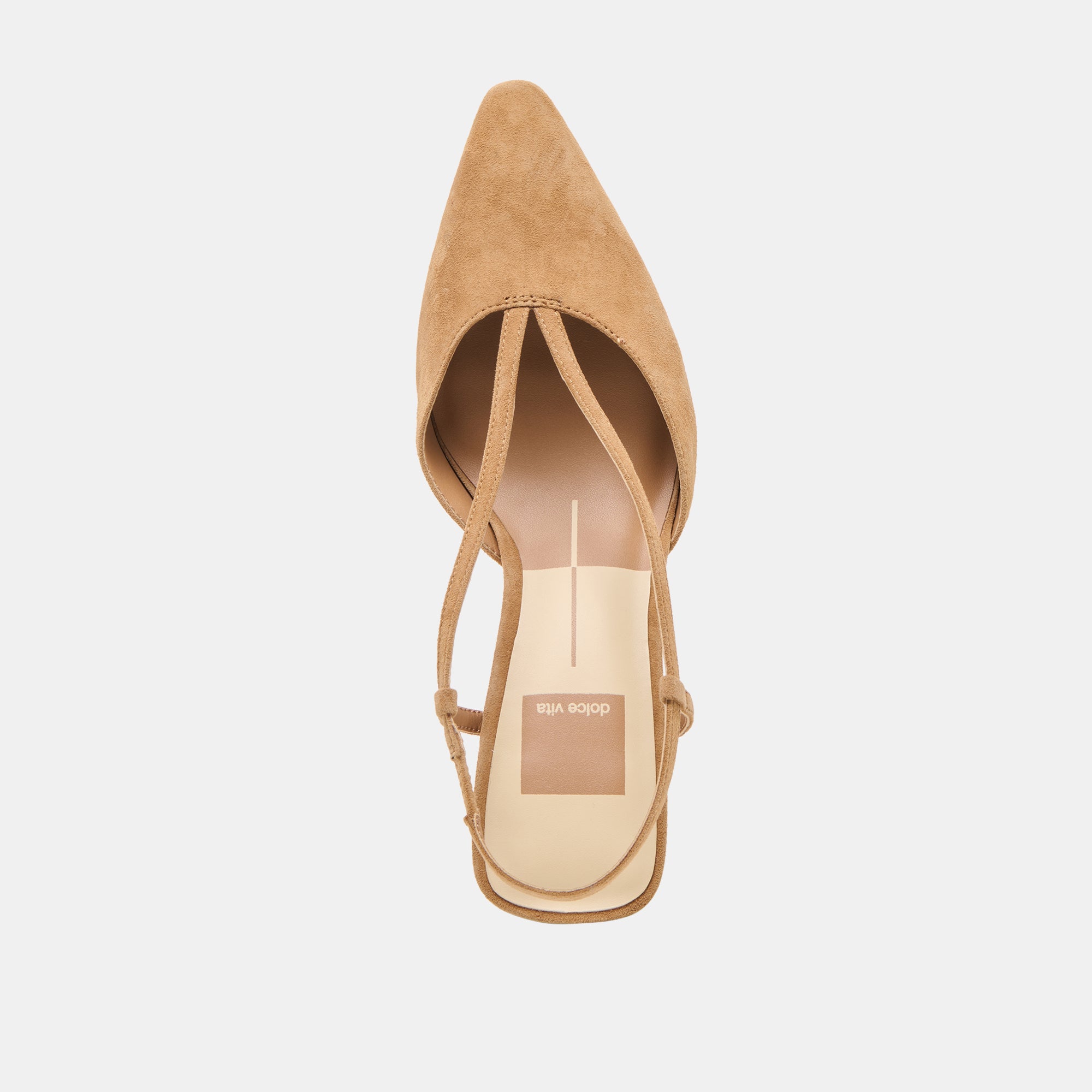 GINAY HEELS LT BROWN SUEDE - Image 8
