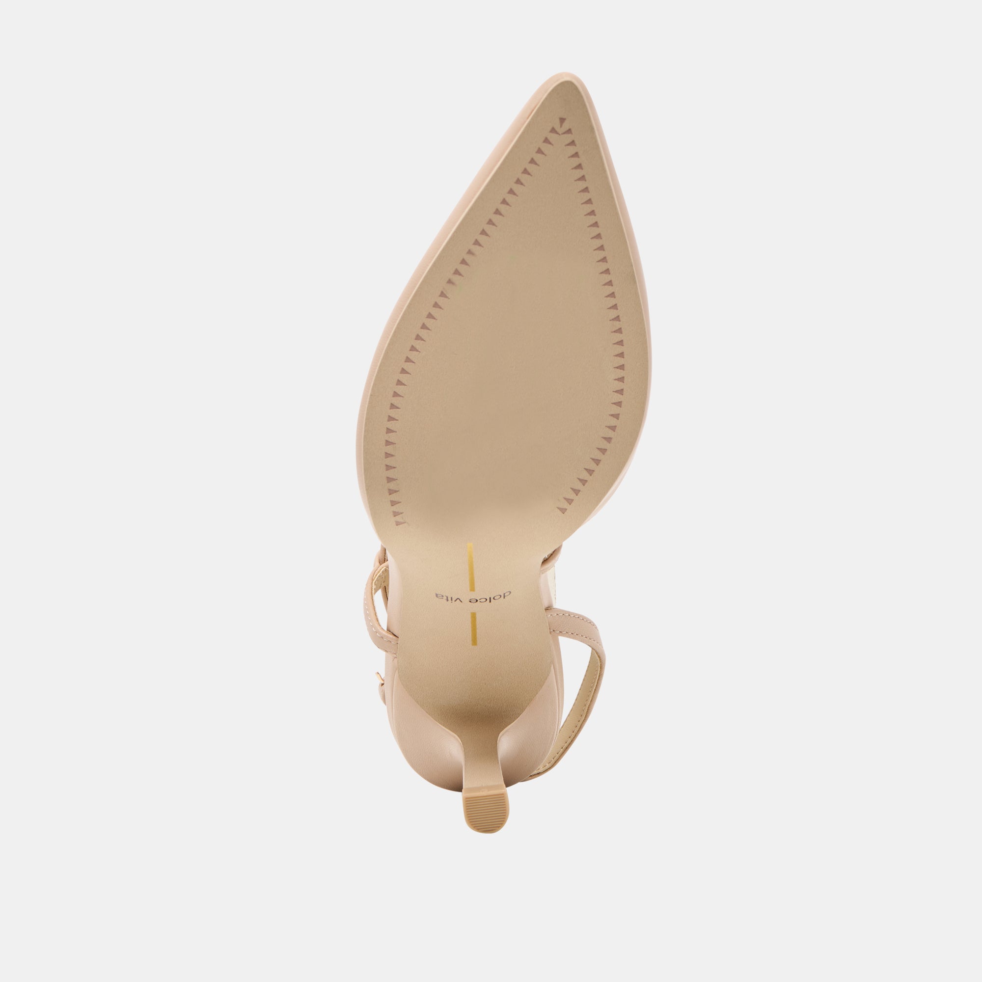 KAMRA HEELS BEIGE LEATHER - Image 9