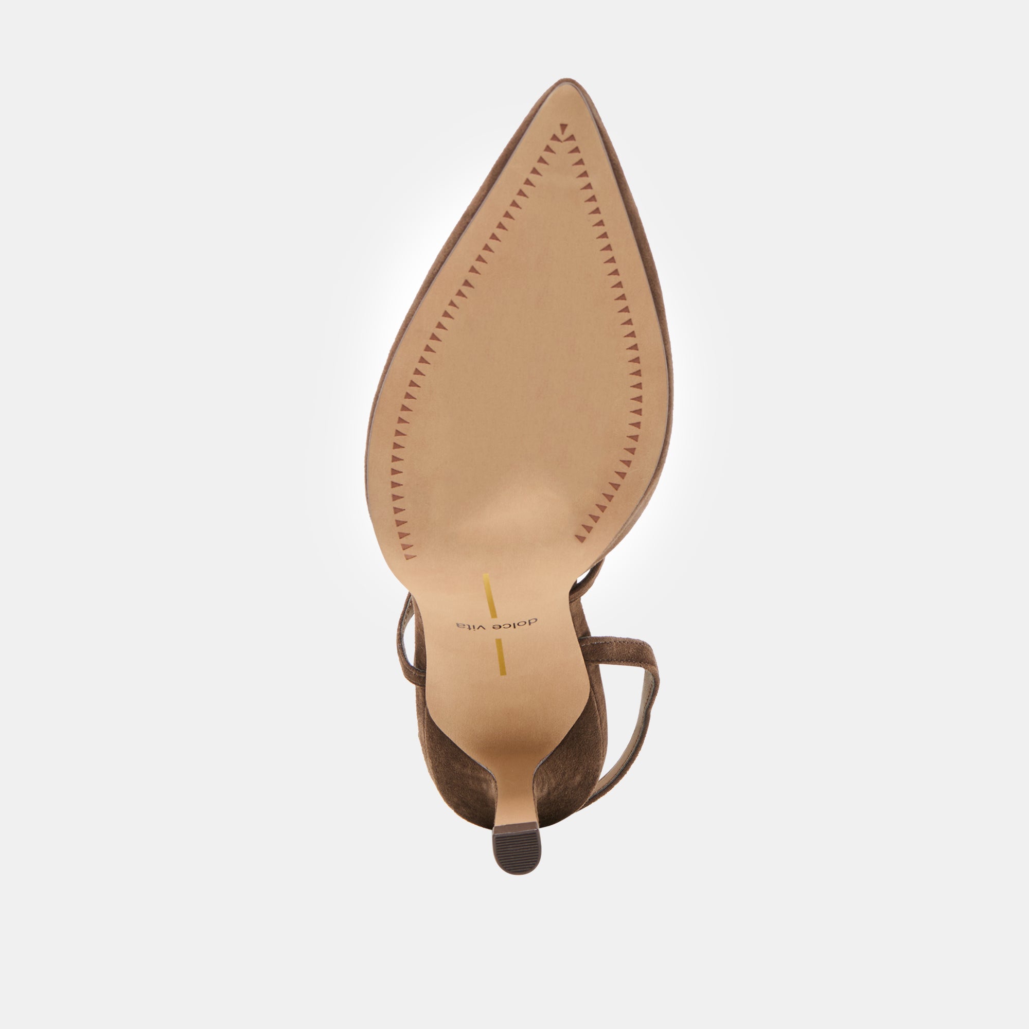 KAMRA HEELS DK BROWN SUEDE - Image 12