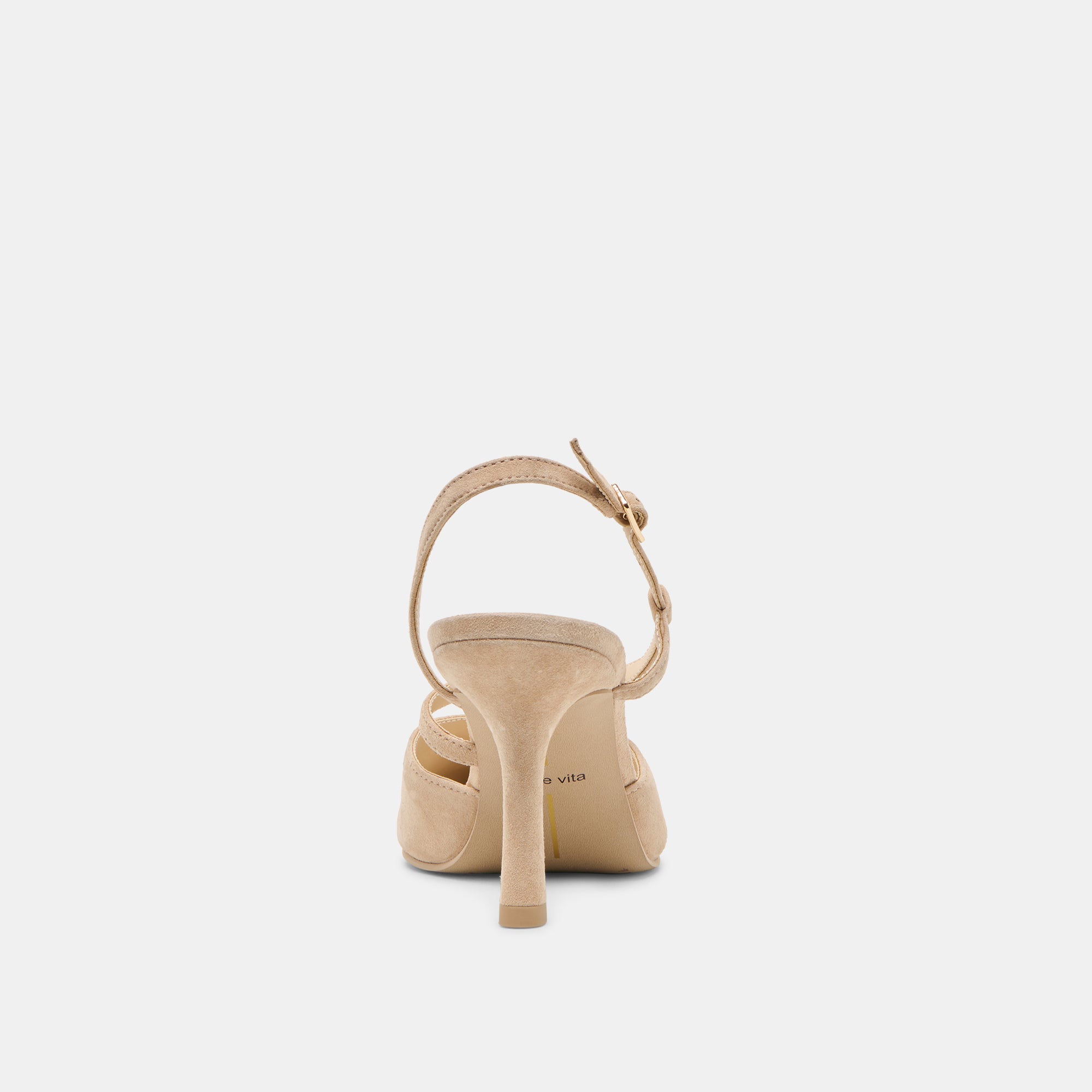 KAMRA HEELS CAMEL SUEDE - Image 9