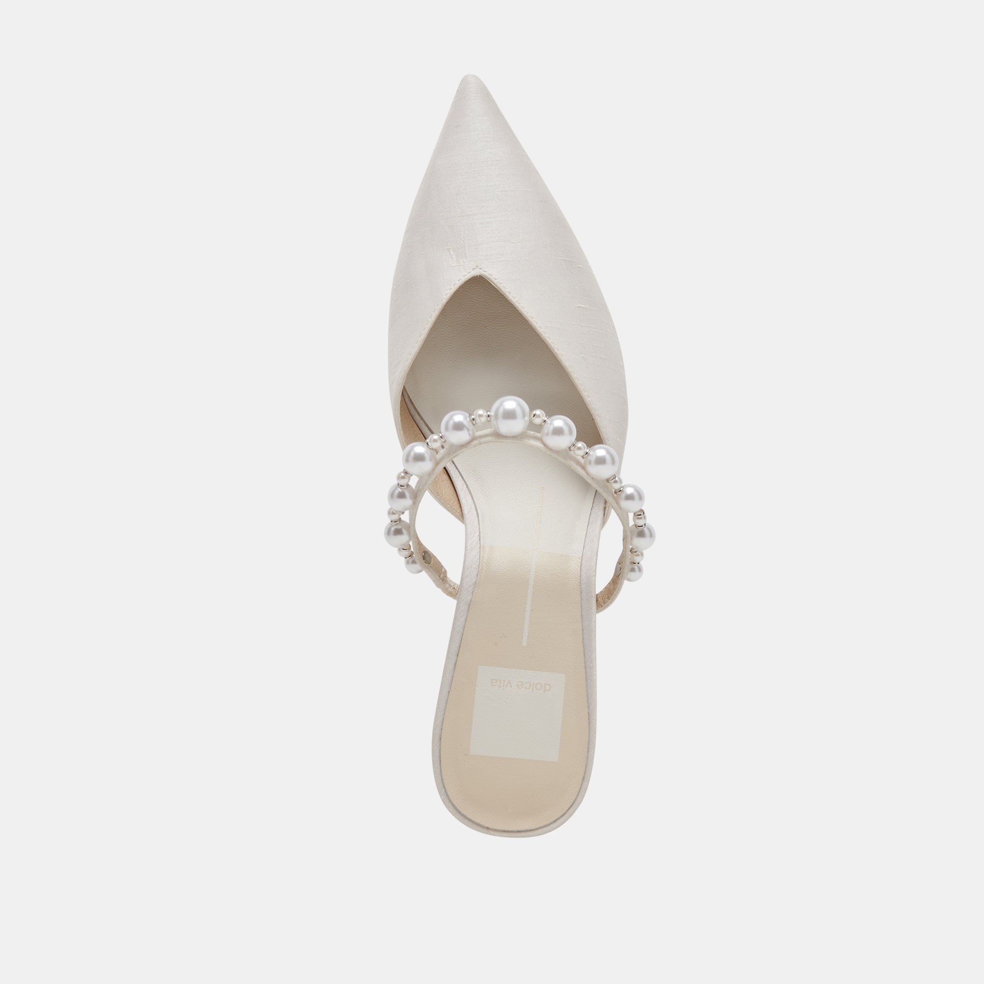KANIKA PEARL MID HEELS VANILLA PEARLS - Image 14