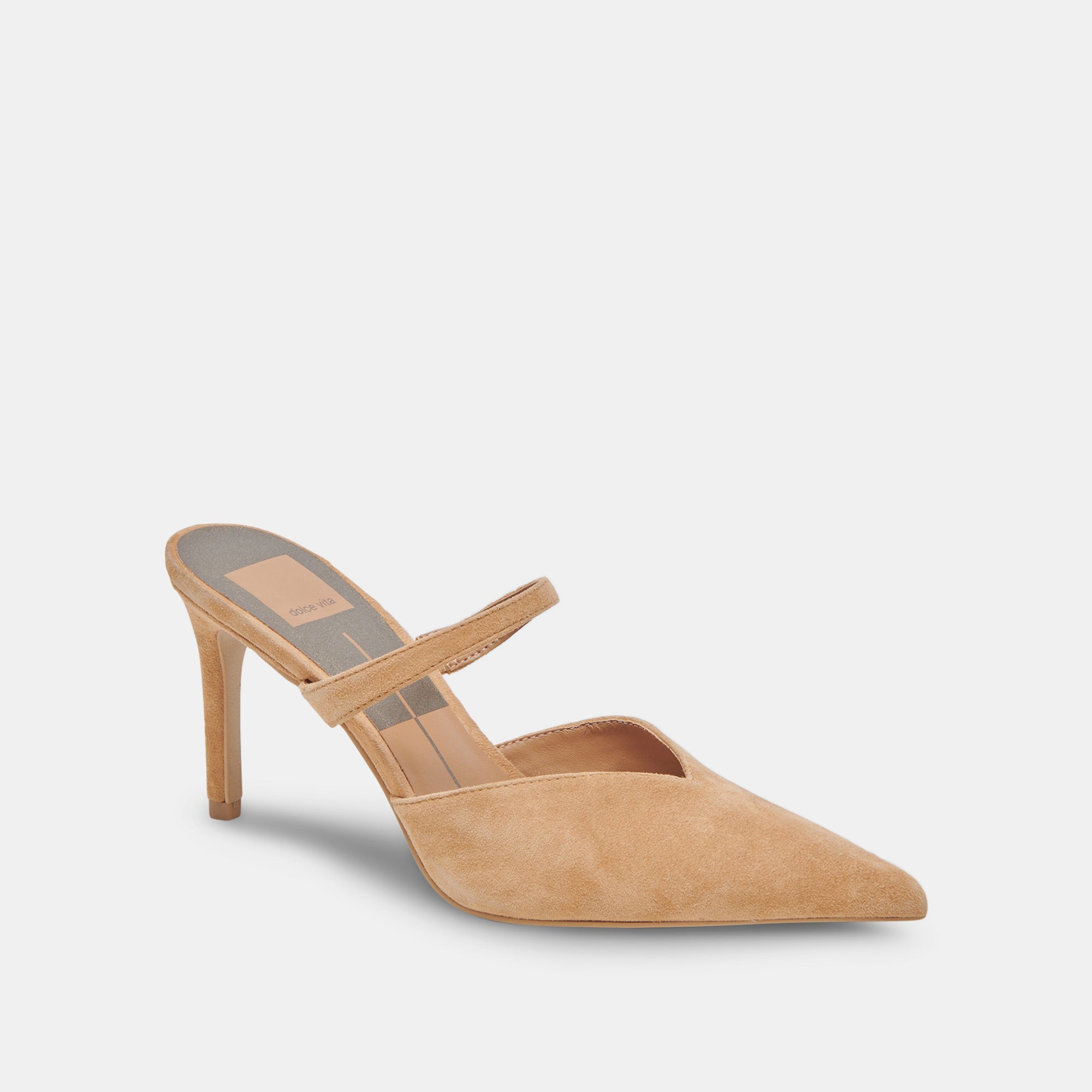 KANIKA HEELS TAN SUEDE - Image 3