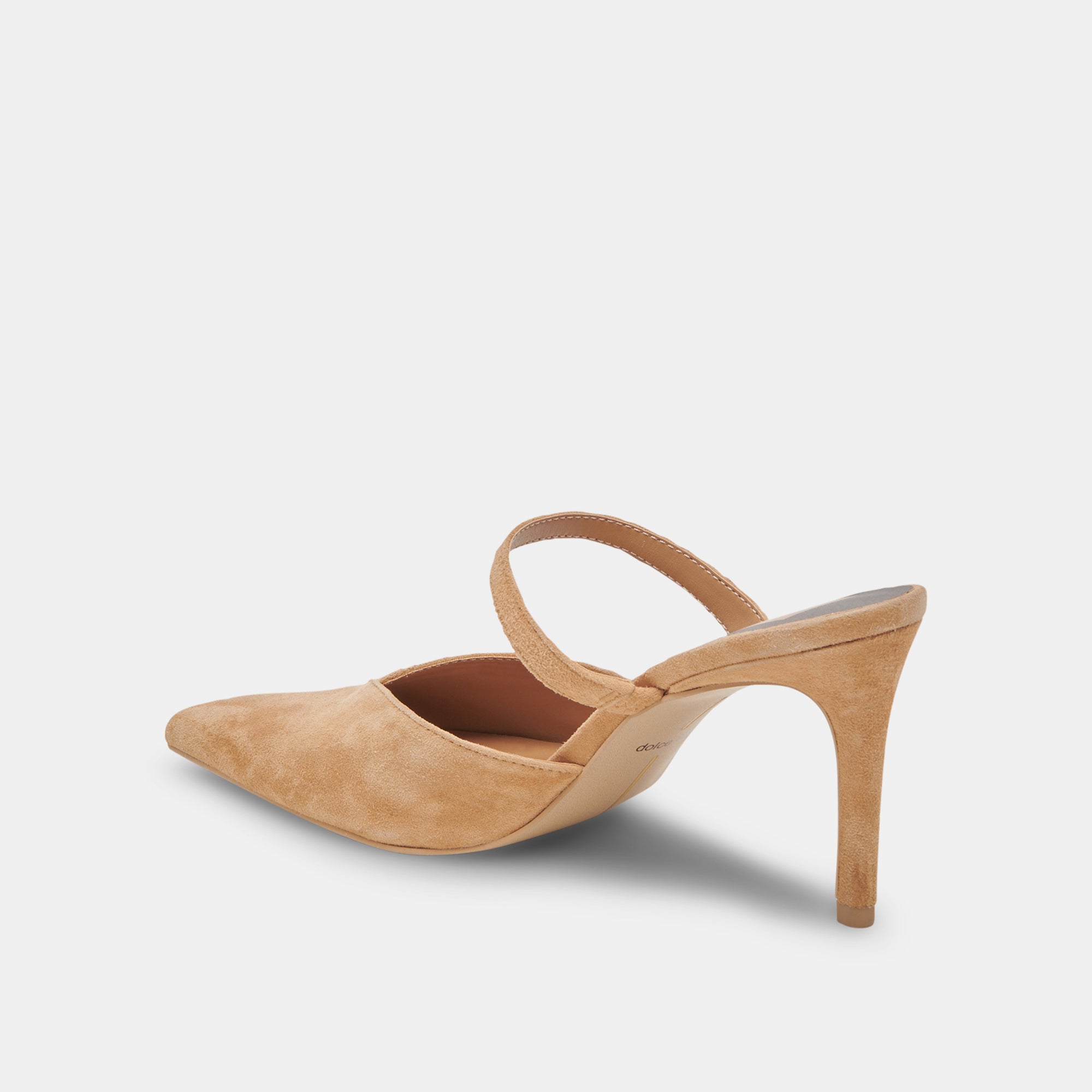 KANIKA HEELS TAN SUEDE - Image 8