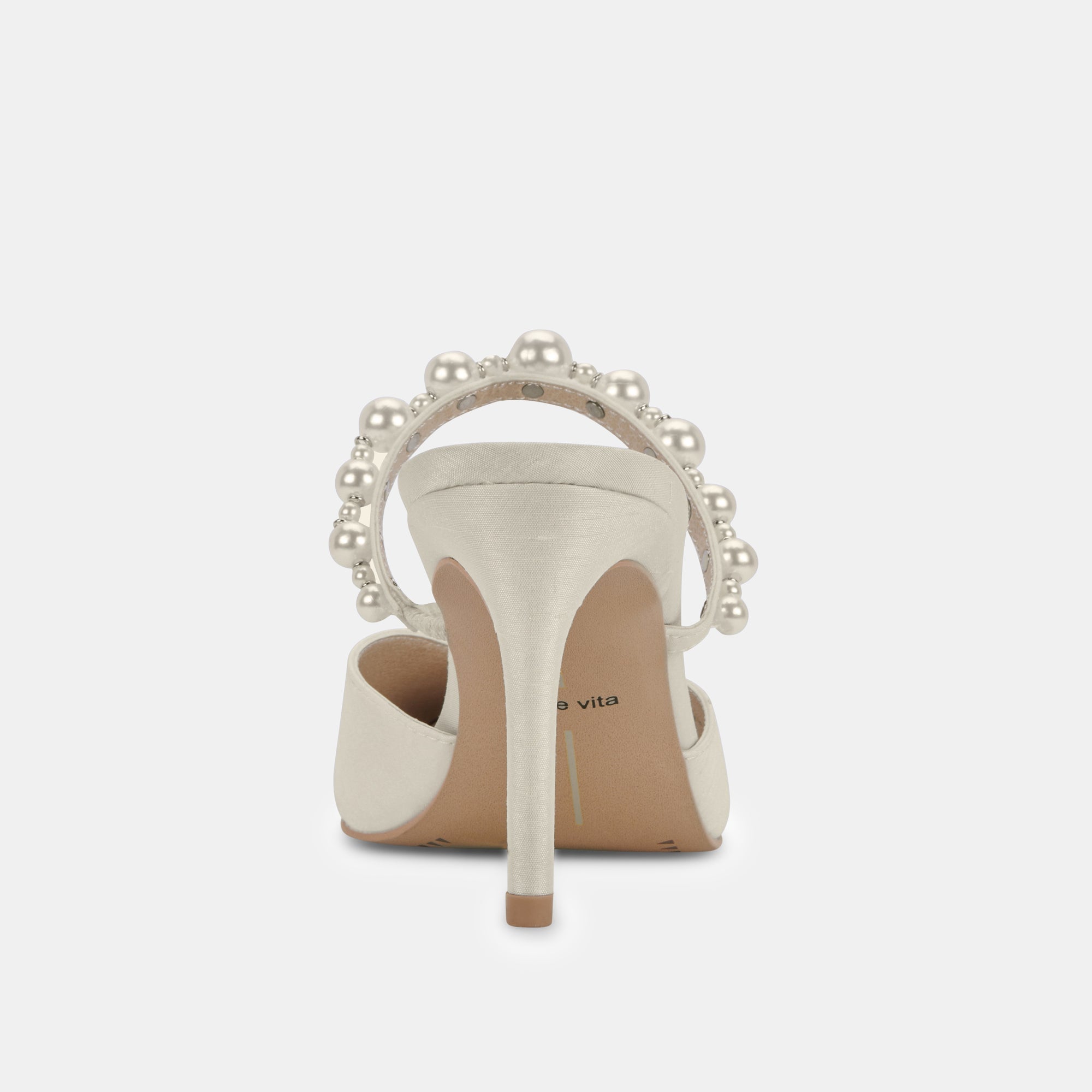 KANIKA PEARL HEELS VANILLA SILK - Image 9