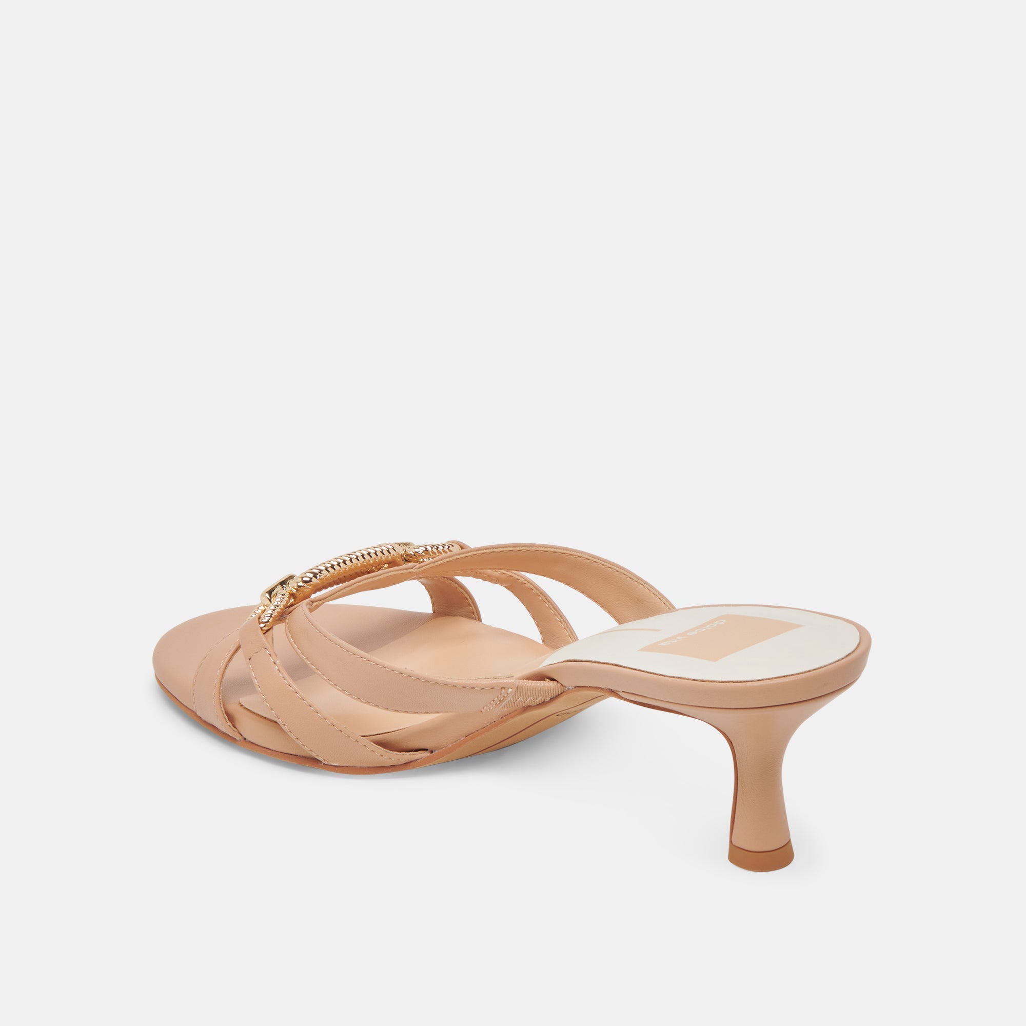 LERAH HEELS CAFE EMBOSSED LEATHER - Image 9