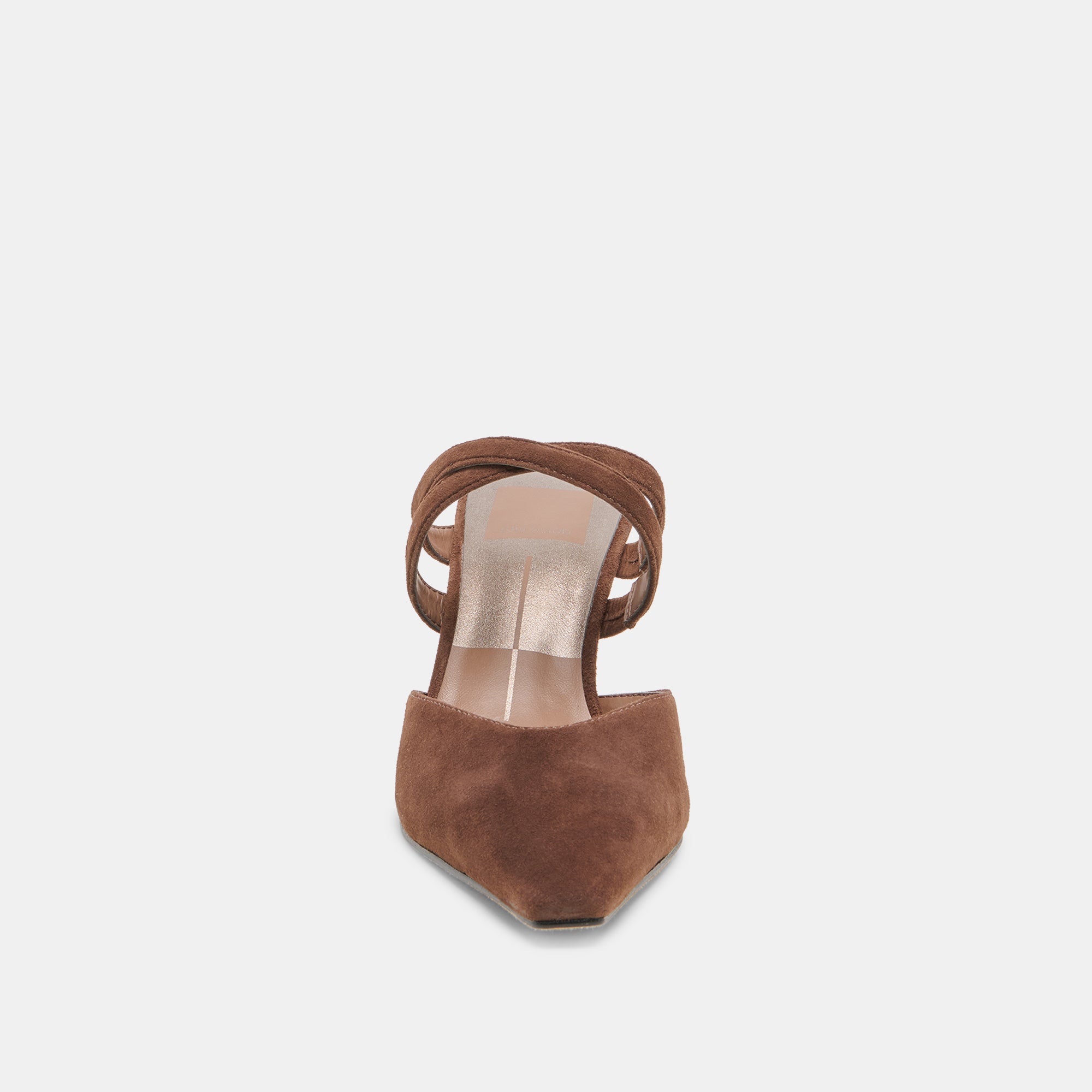 LINORE HEELS DK BROWN SUEDE - Image 6
