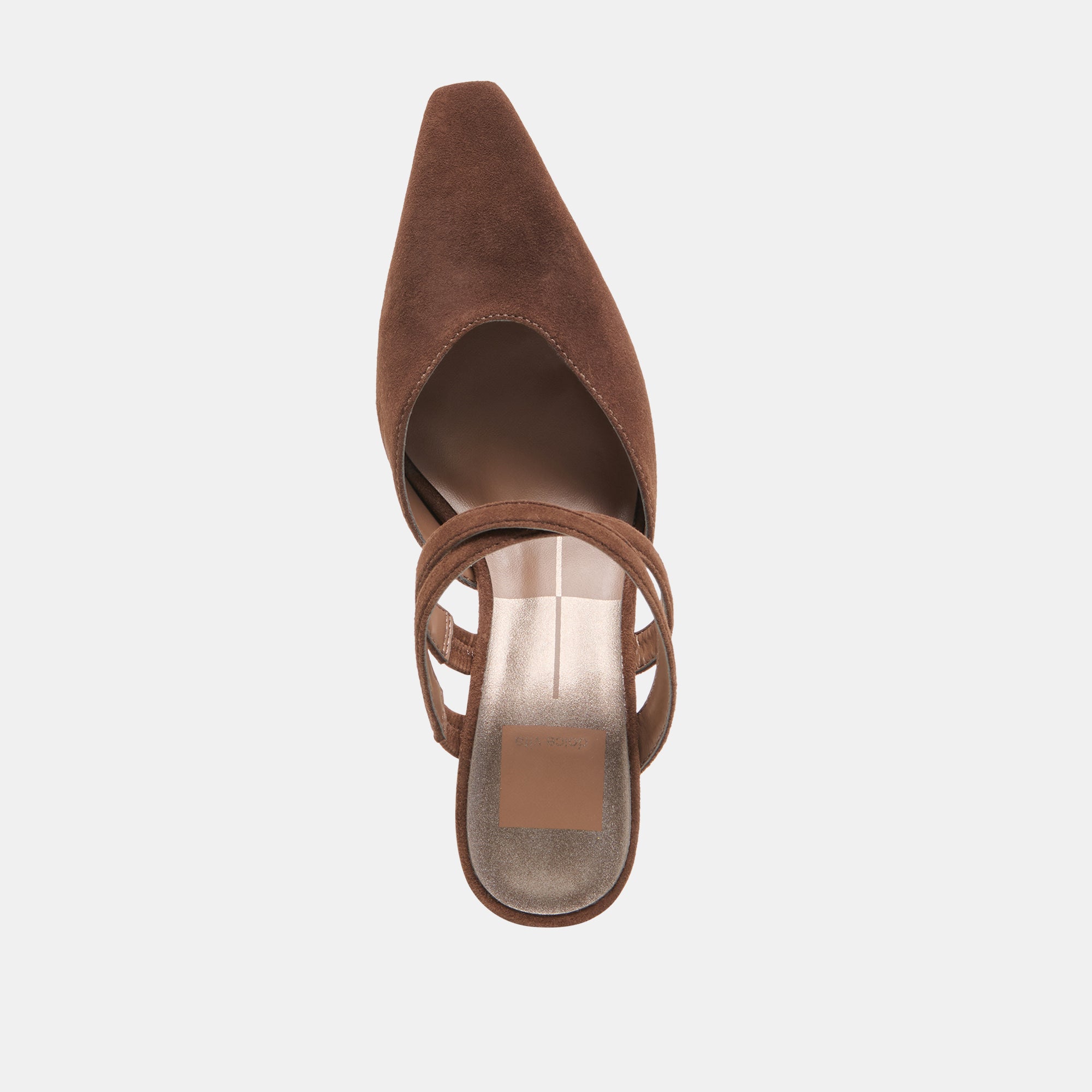 LINORE HEELS DK BROWN SUEDE - Image 8