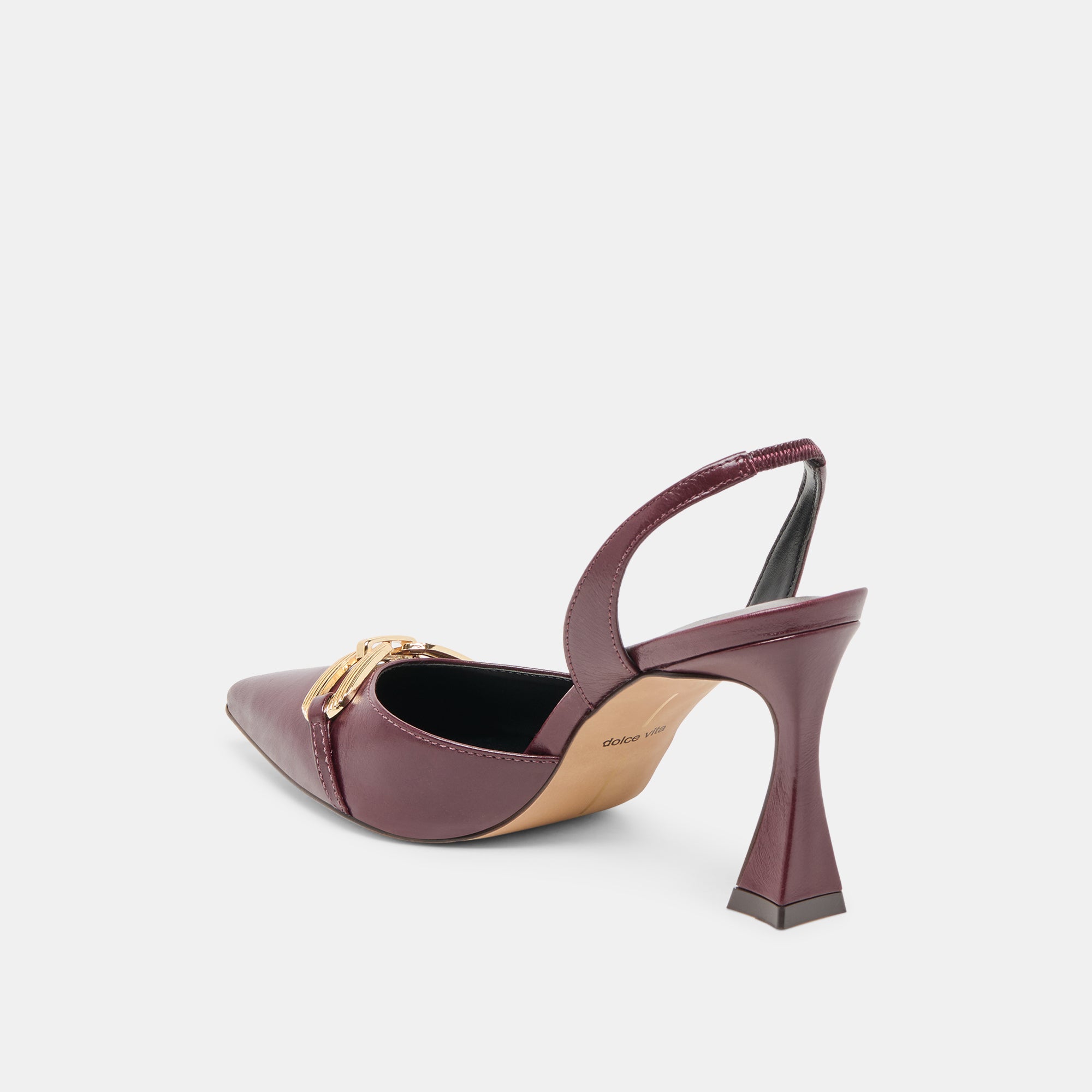MALIK HEELS CRANBERRY CRINKLE PATENT - Image 8