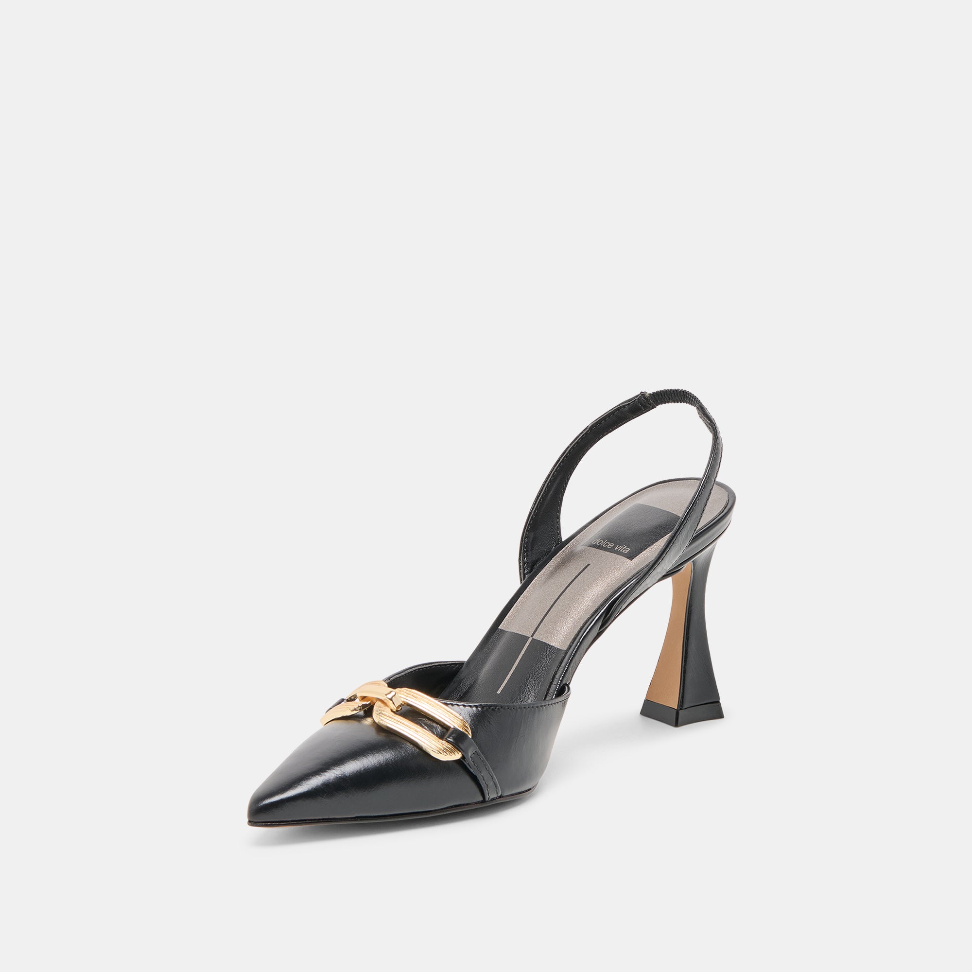 MALIK HEELS MIDNIGHT CRINKLE PATENT - Image 6