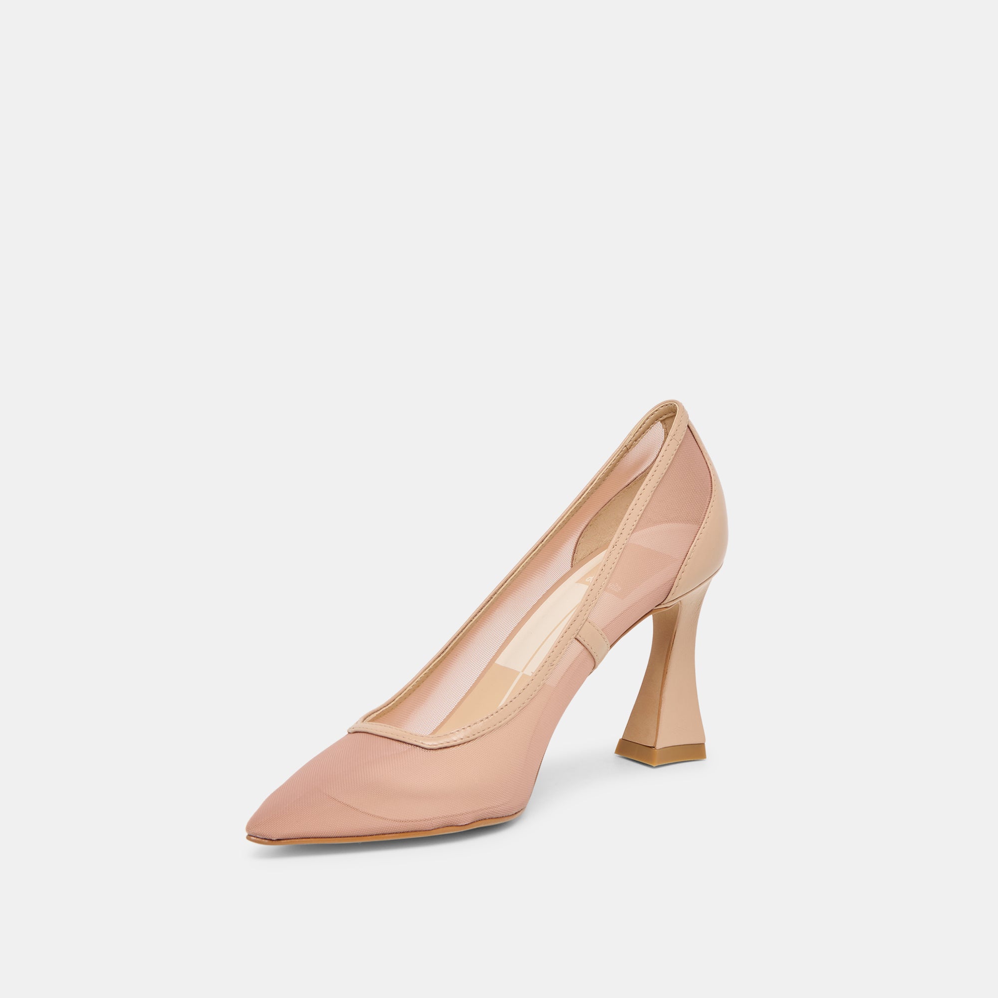 MALORY HEELS LT TAN MESH - Image 4