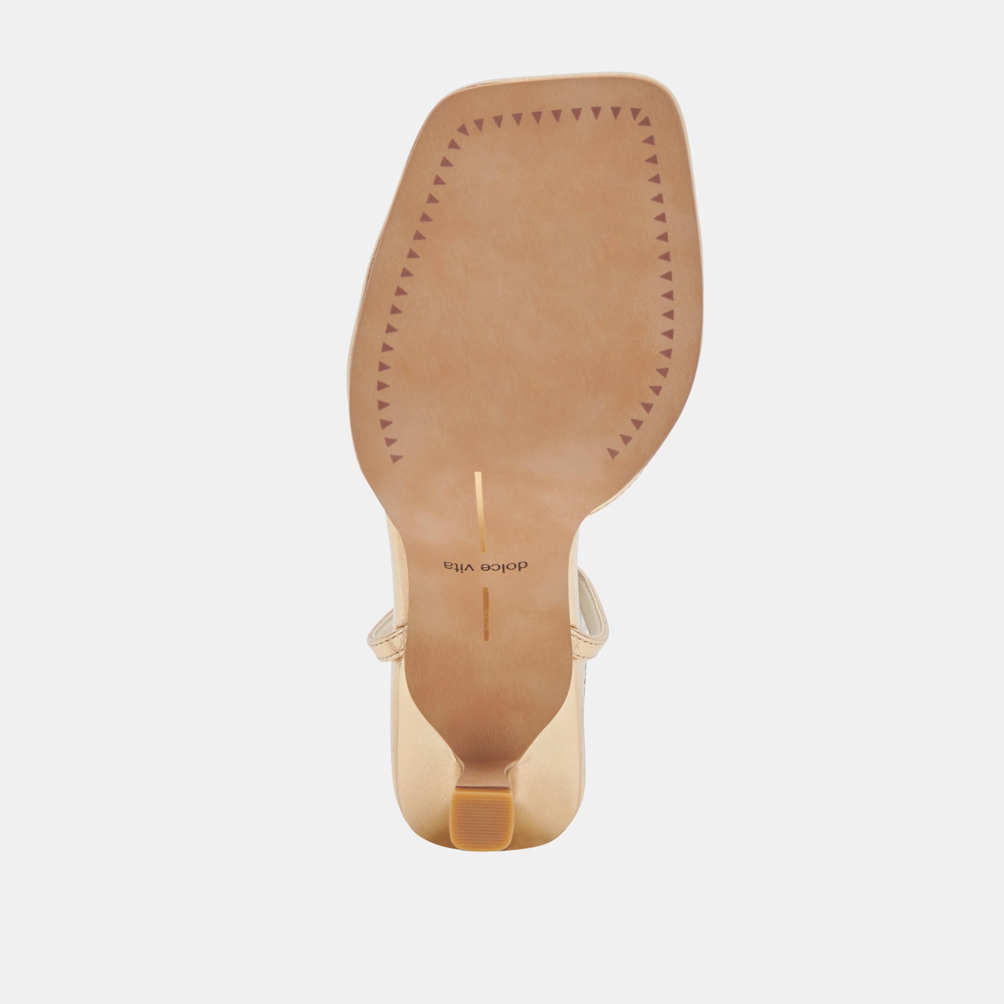MANJI HEELS LIGHT GOLD METALLIC LEATHER - Image 11