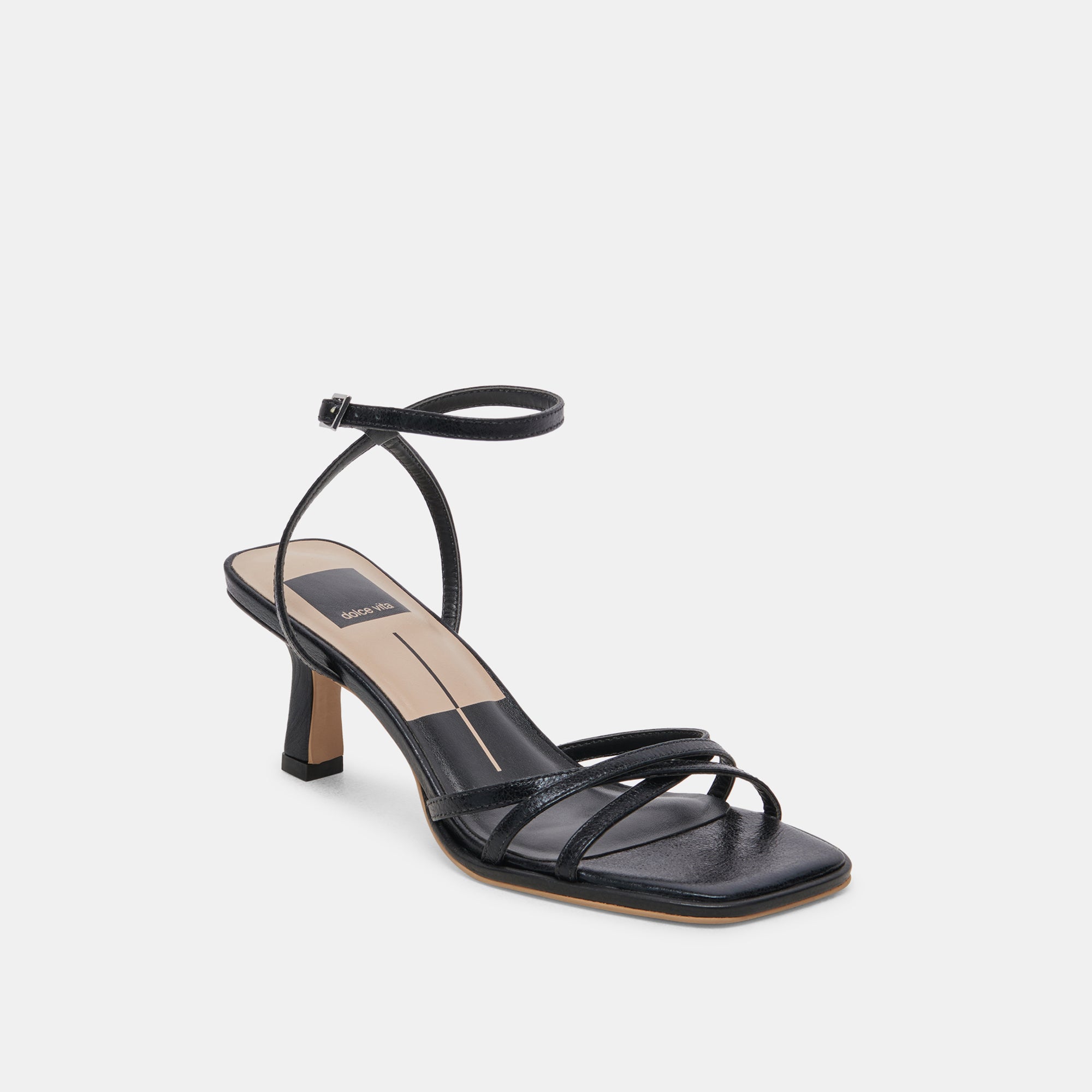 MANJI WIDE HEELS MIDNIGHT PATENT LEATHER - Image 2