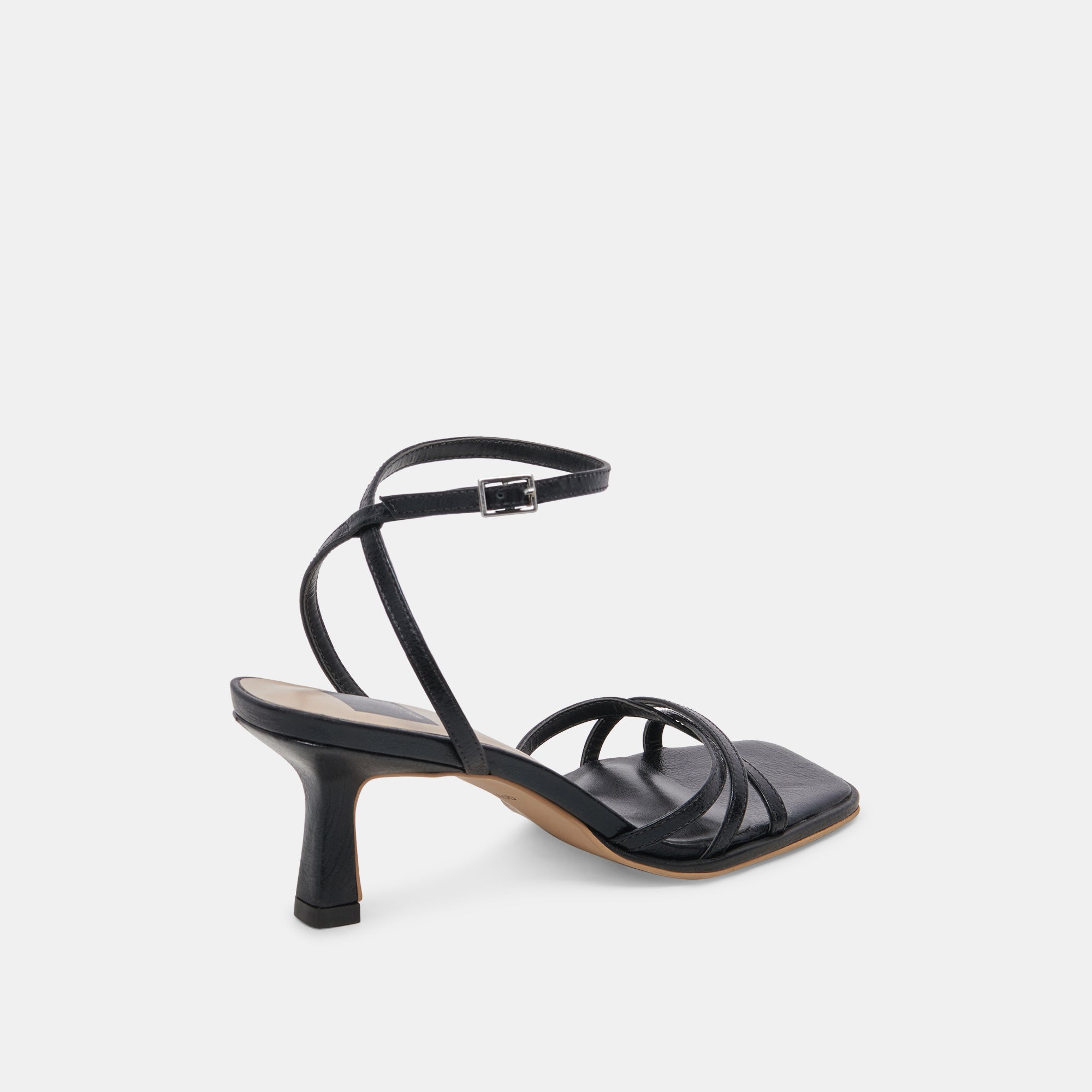 MANJI WIDE HEELS MIDNIGHT PATENT LEATHER - Image 3