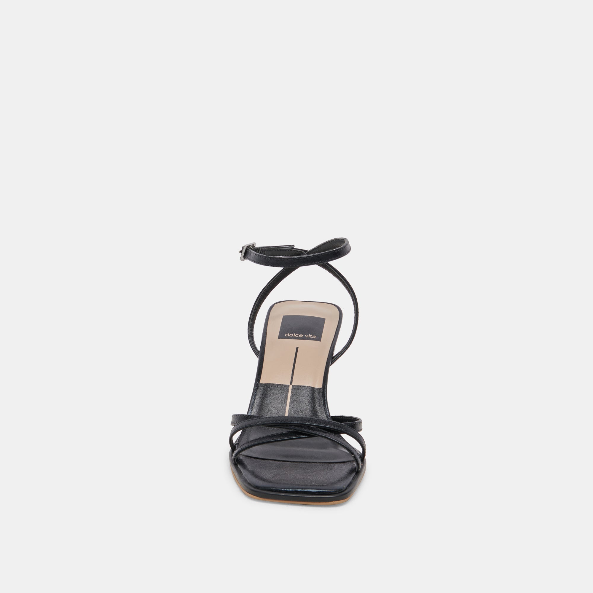 MANJI WIDE HEELS MIDNIGHT PATENT LEATHER - Image 6