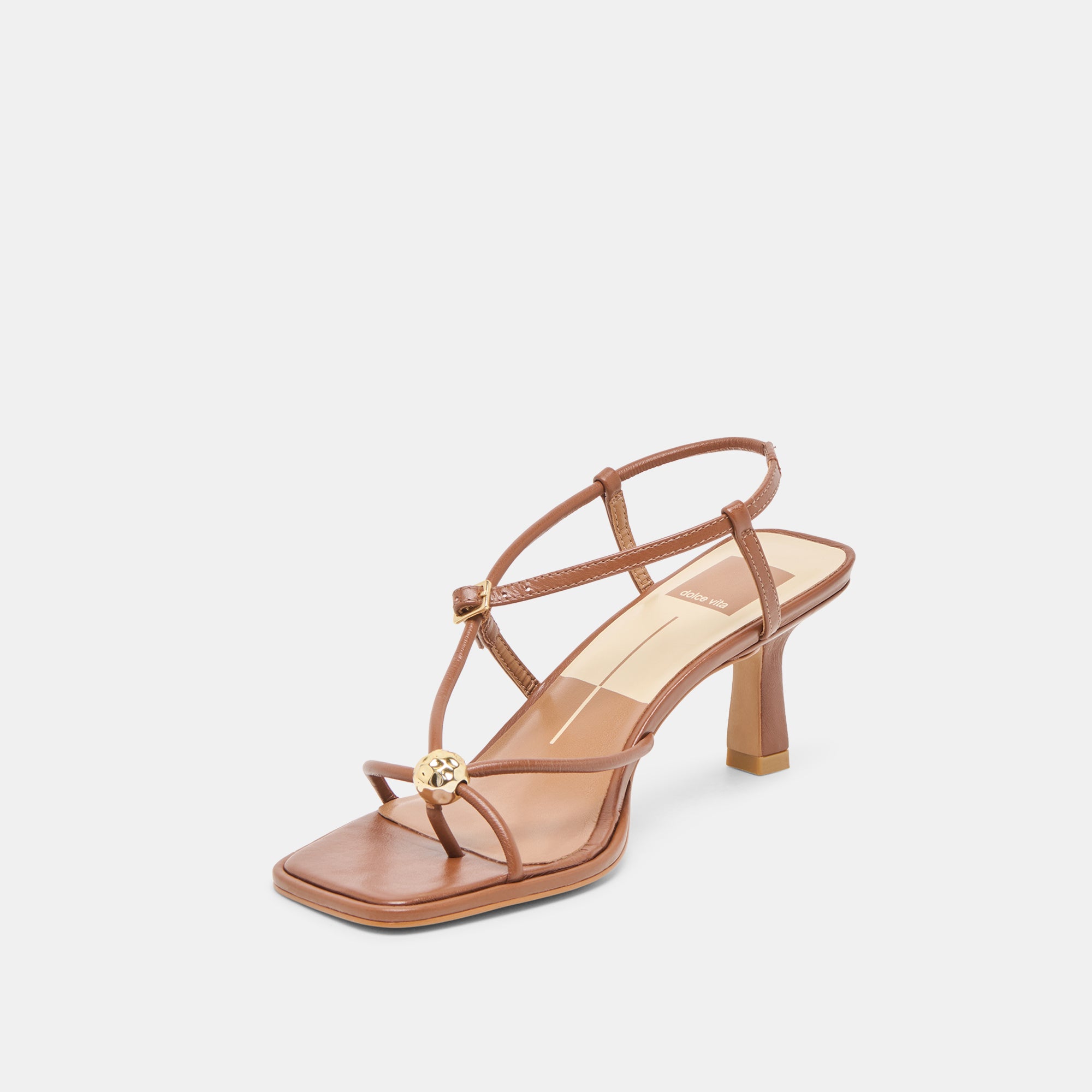 MYLEE HEELS COGNAC LEATHER - Image 6