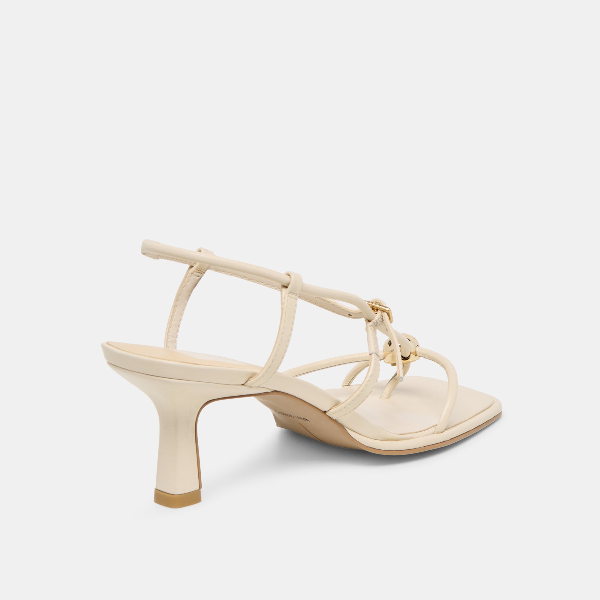 MYLEE HEELS CREME LEATHER - Image 3
