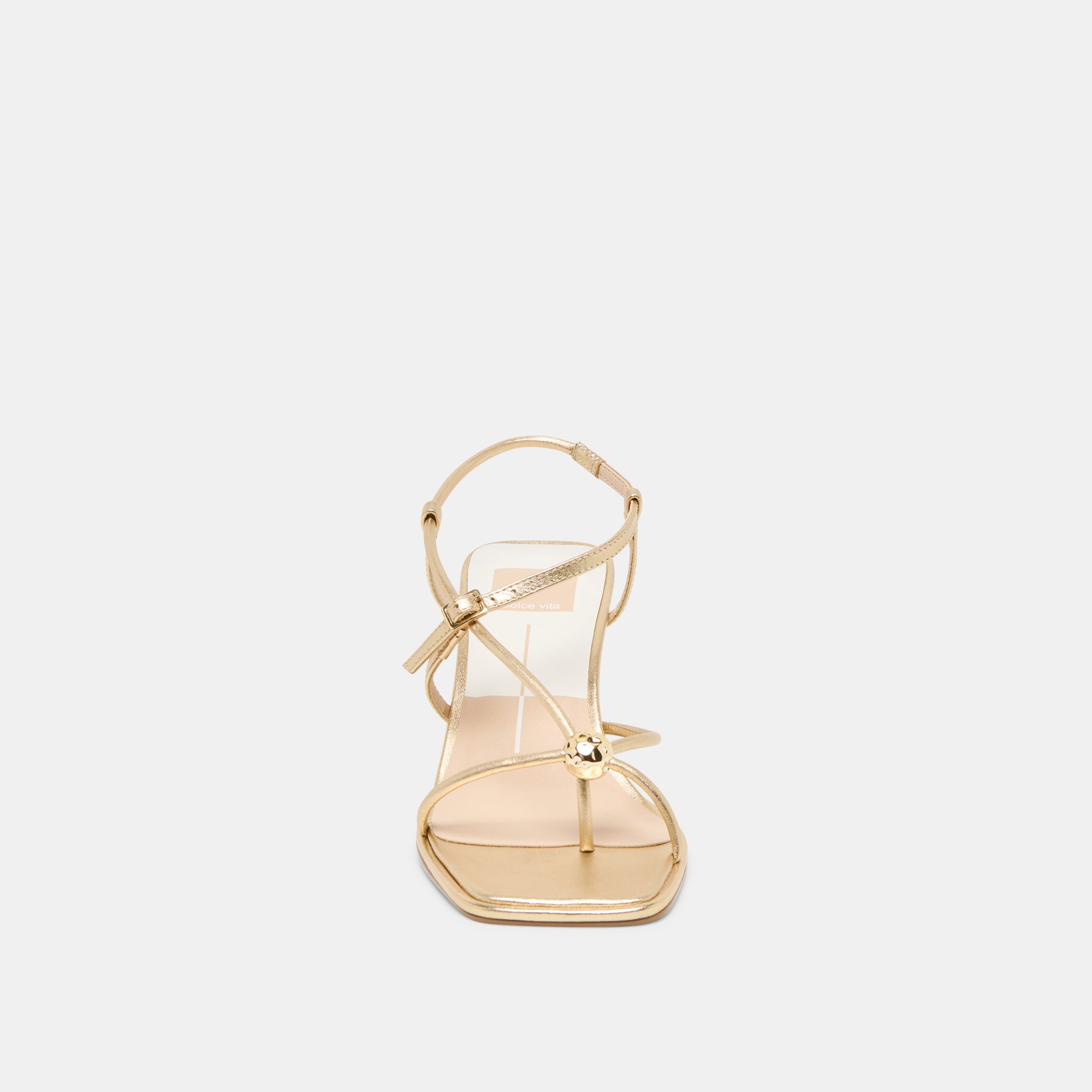 MYLEE HEELS GOLD DISTRESSED LEATHER - Image 10