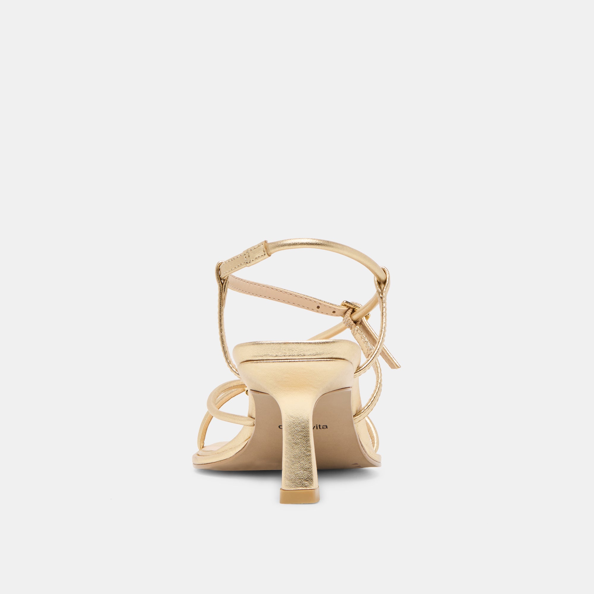 MYLEE HEELS GOLD DISTRESSED LEATHER - Image 11