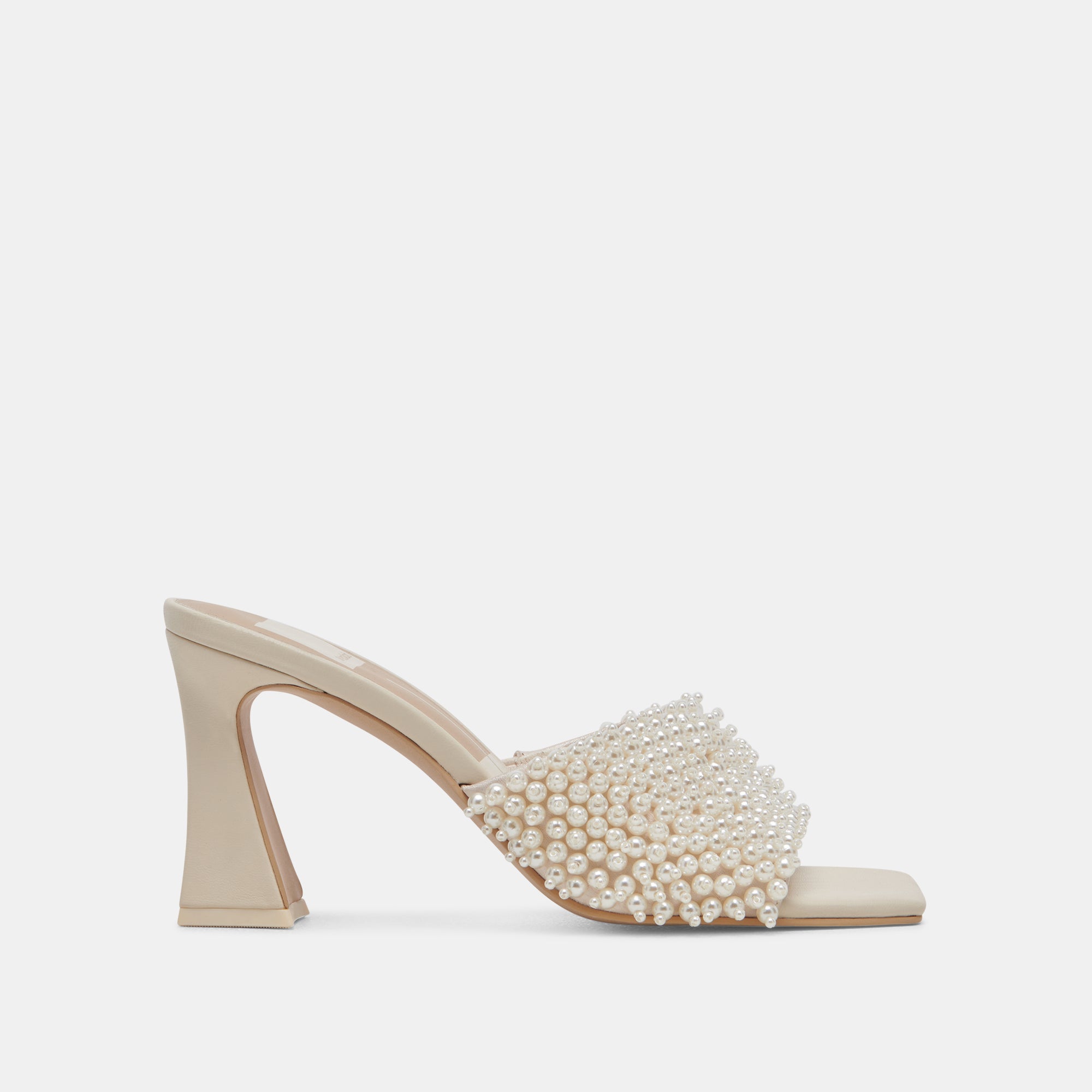 NANDY PEARL HEELS VANILLA PEARLS - Image 5