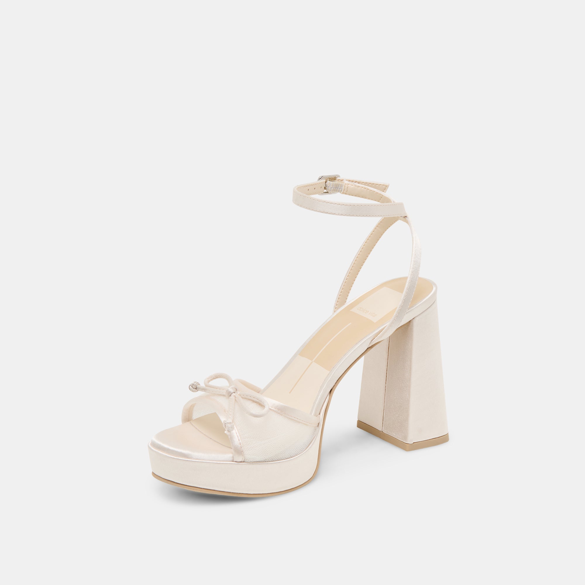 PANDOR HEELS WHITE TULLE - Image 7