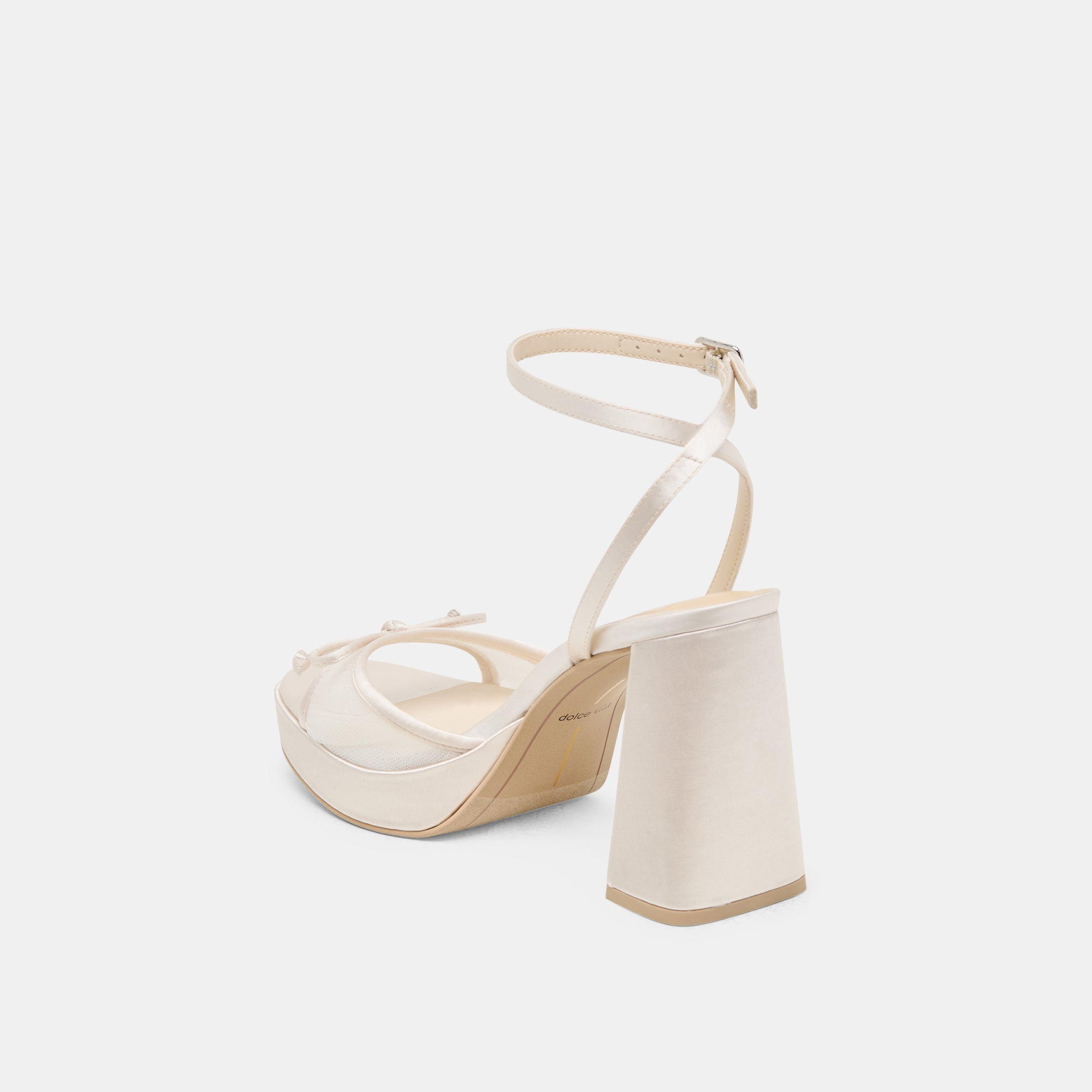 PANDOR HEELS WHITE TULLE - Image 8