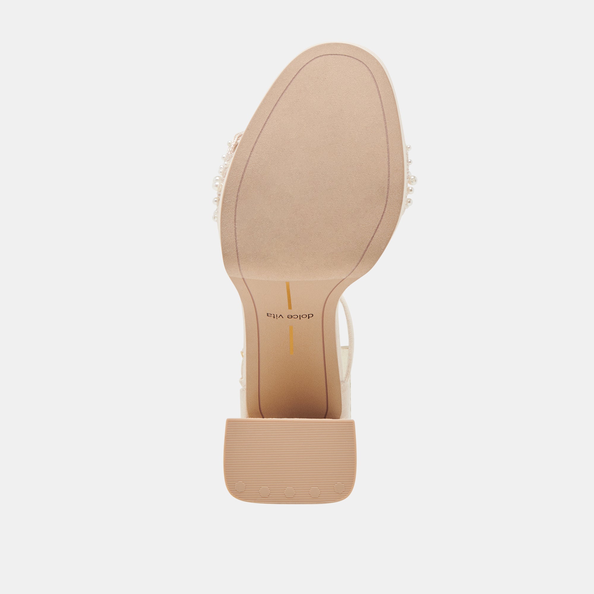 PELTIN PEARL HEELS VANILLA WOVEN RAFFIA - Image 13
