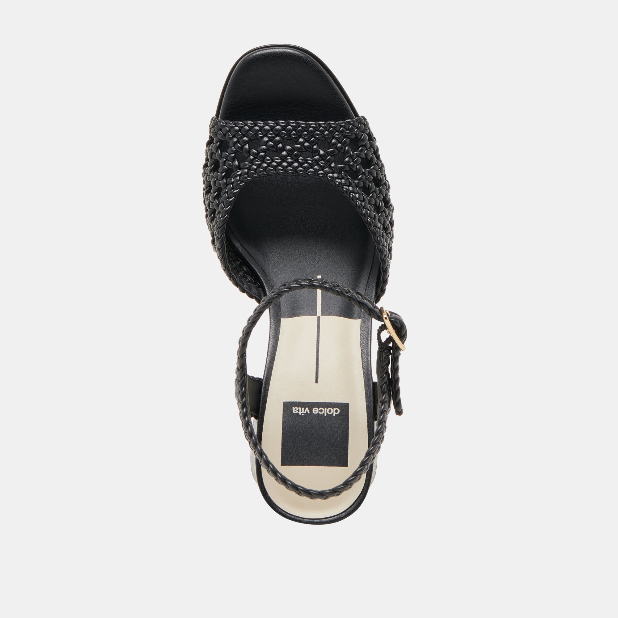 PEYTEN HEELS BLACK WOVEN STELLA - Image 8