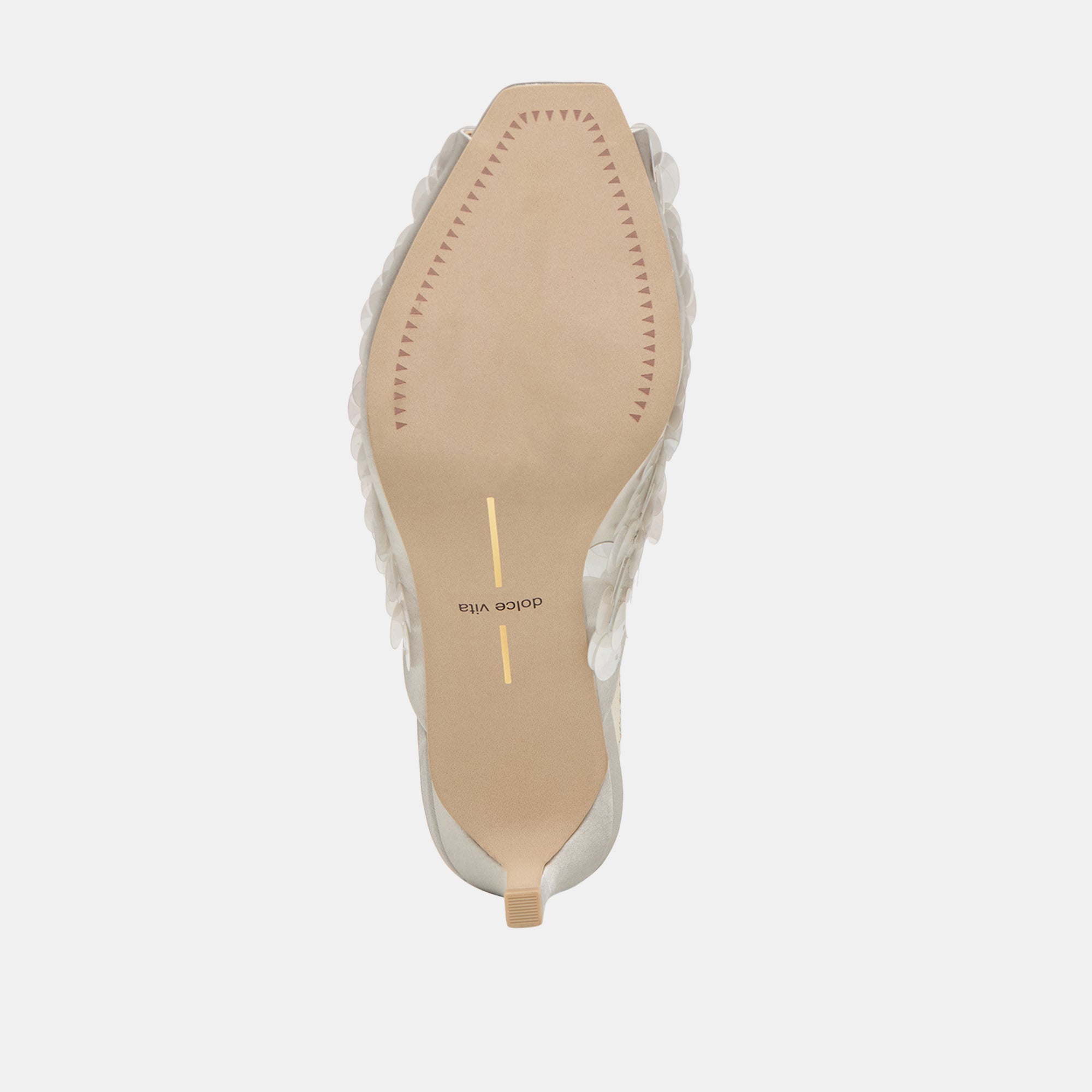 SAMARY CONFETTI HEELS SILVER SATIN - Image 13