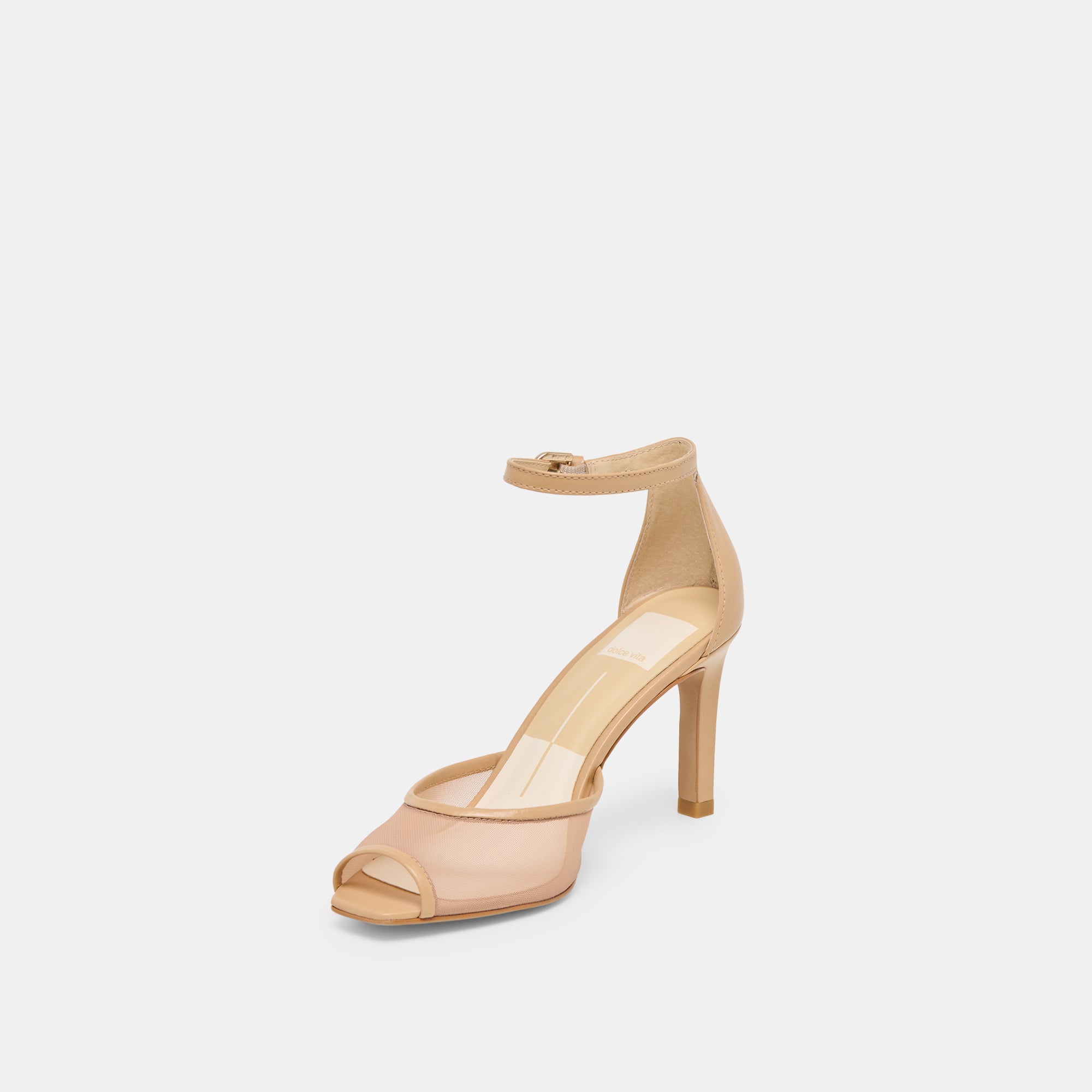 SERLO MESH HEELS CAFE MESH - Image 6