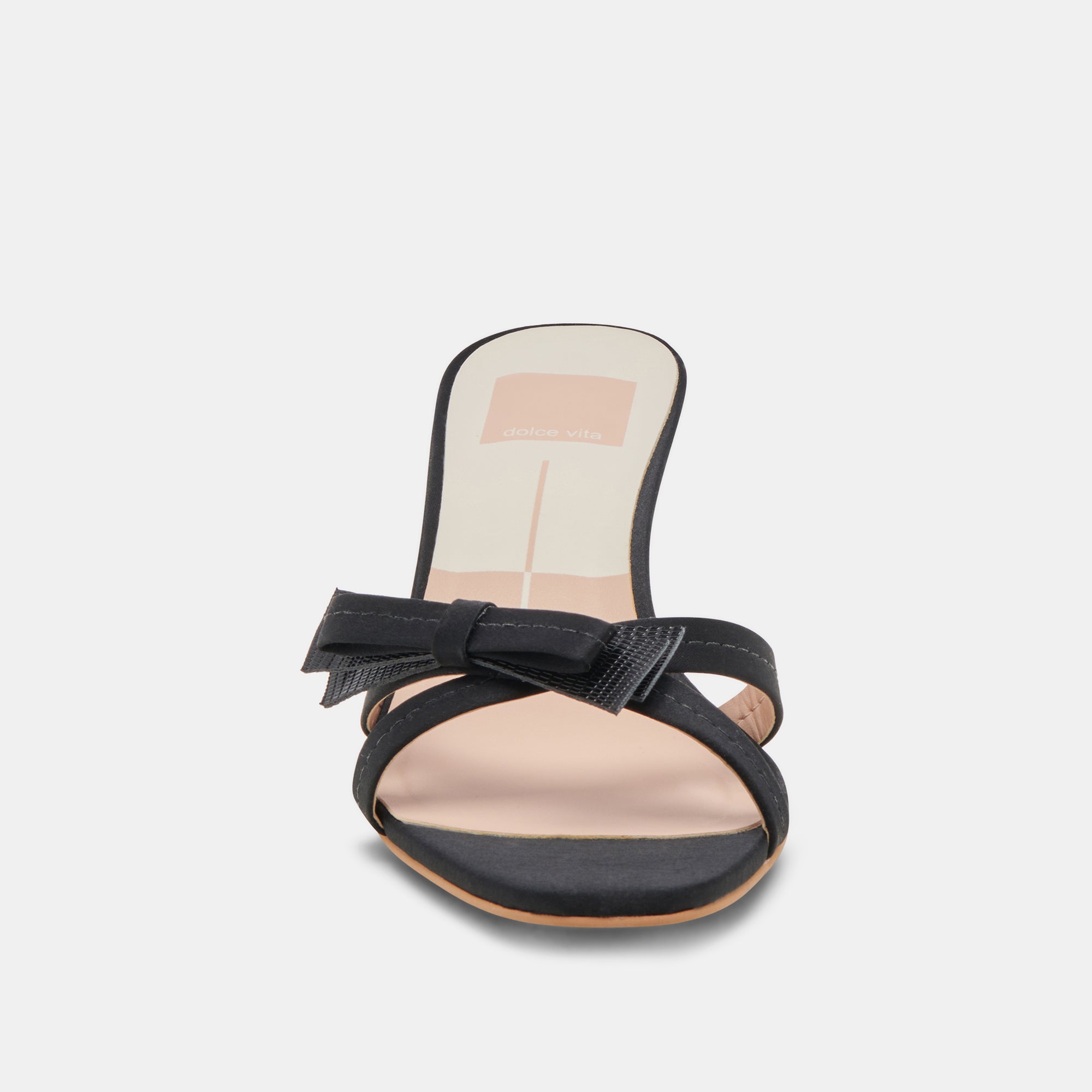 TERISA HEELS ONYX SATIN - Image 8