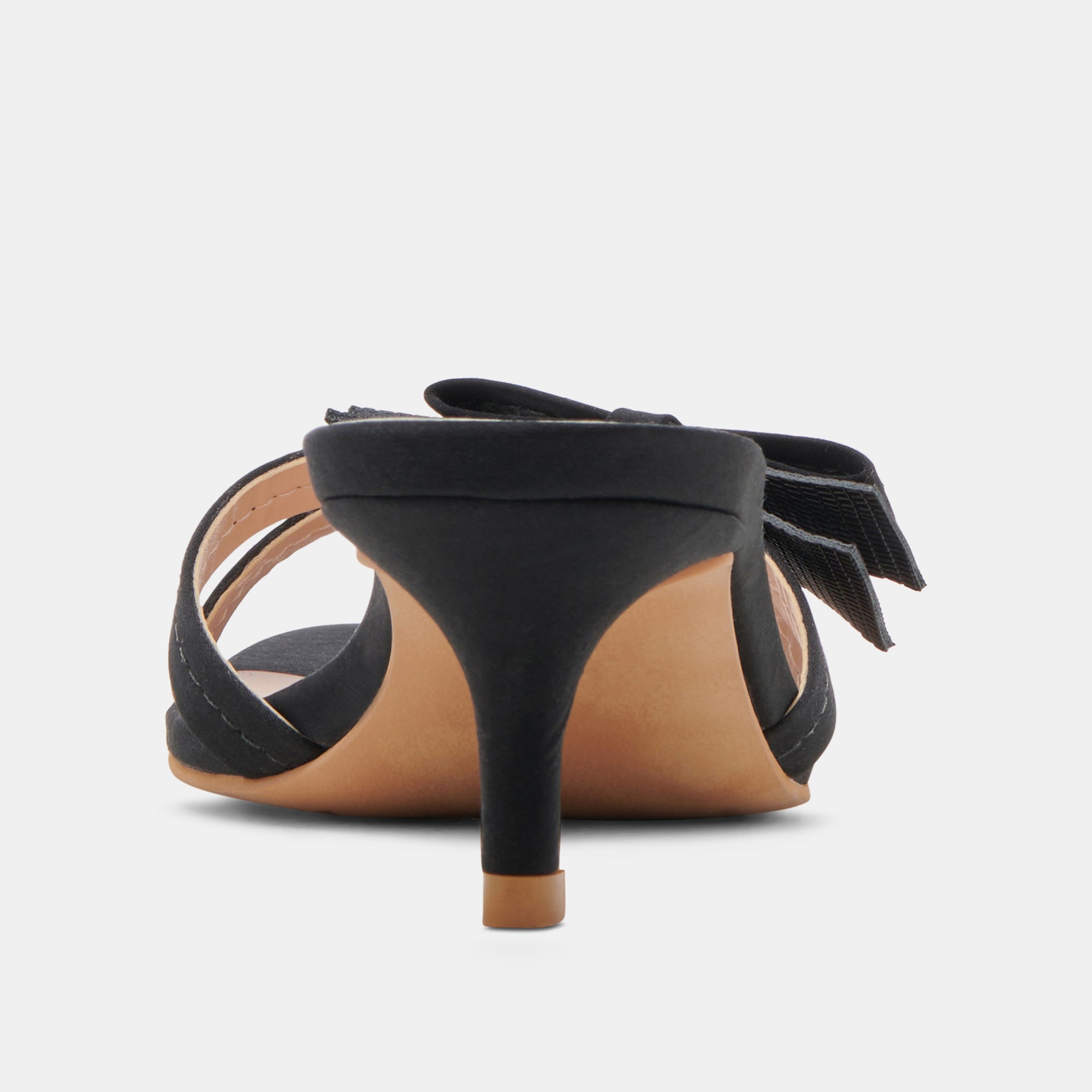 TERISA HEELS ONYX SATIN - Image 9