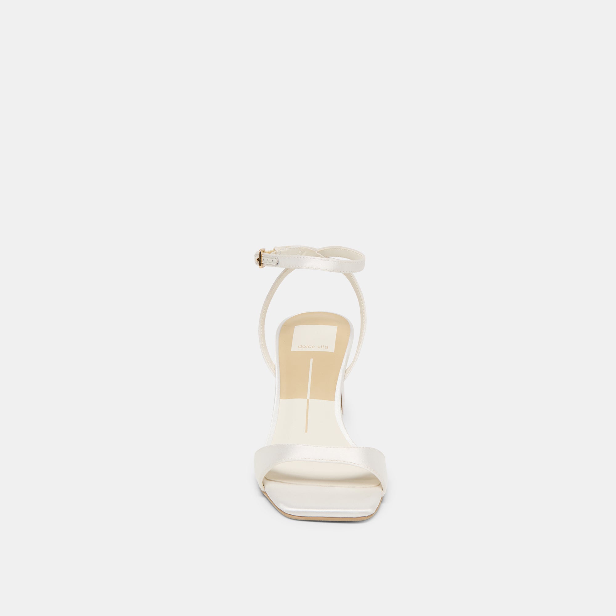 TILDA HEELS TRUE WHITE SATIN - Image 8