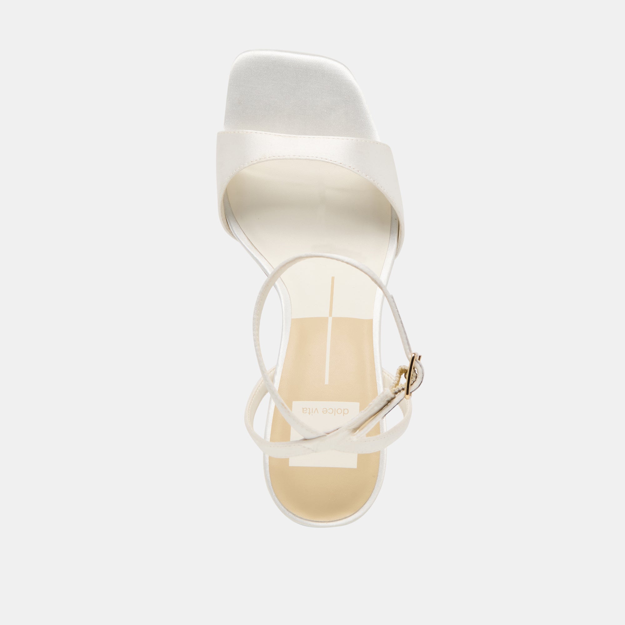 TILDA HEELS TRUE WHITE SATIN - Image 10