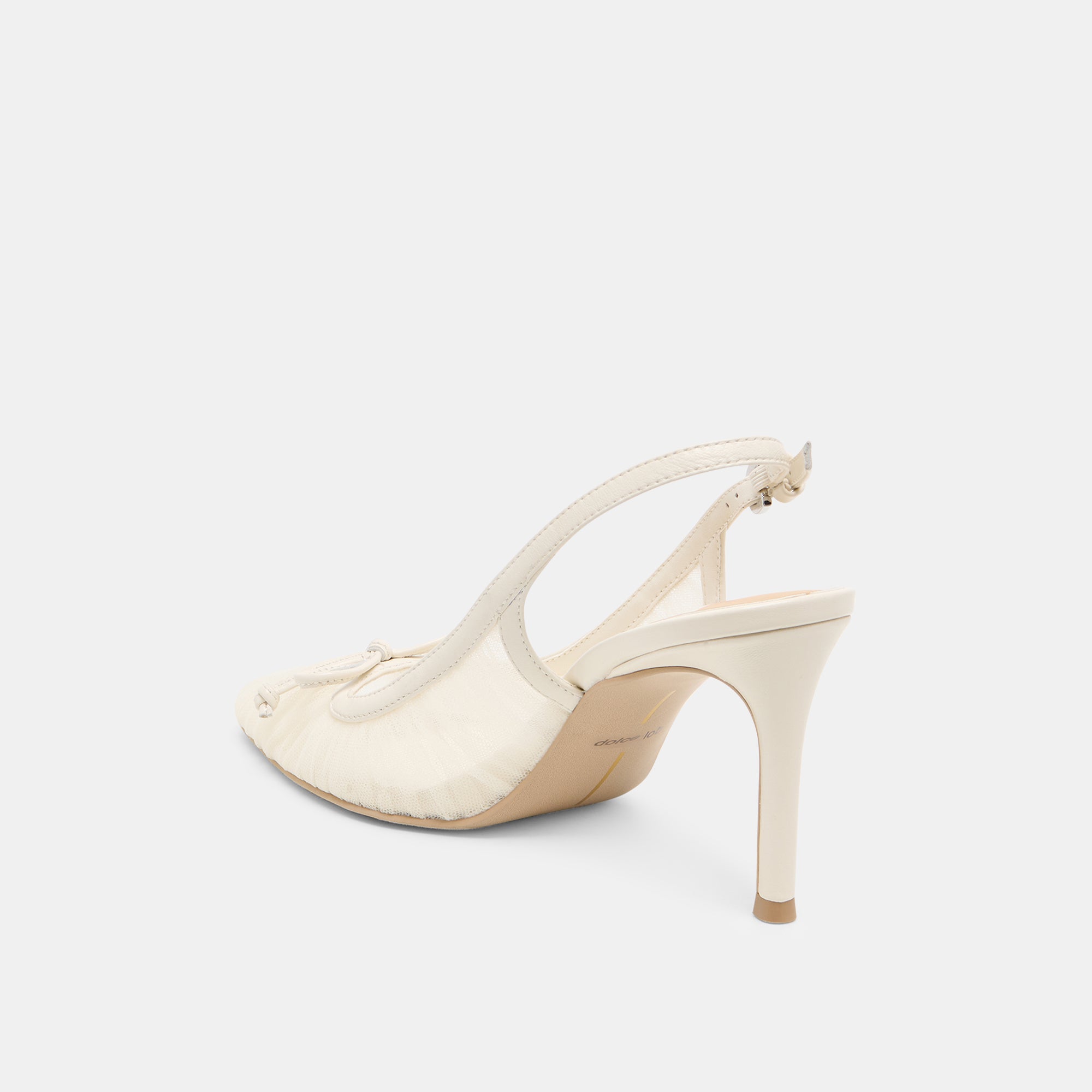 YELA HEELS WHITE TULLE - Image 7