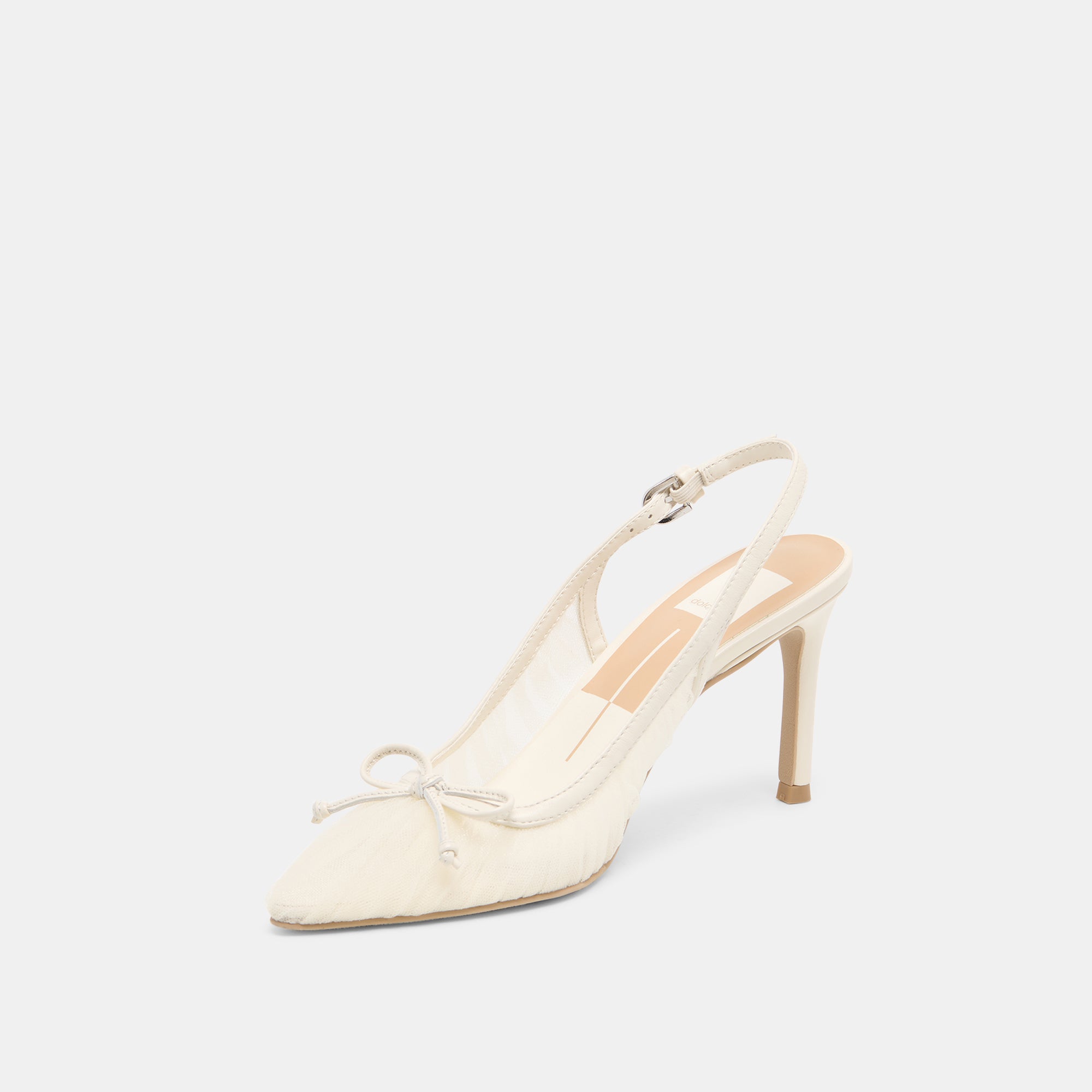 YELA HEELS WHITE TULLE - Image 6