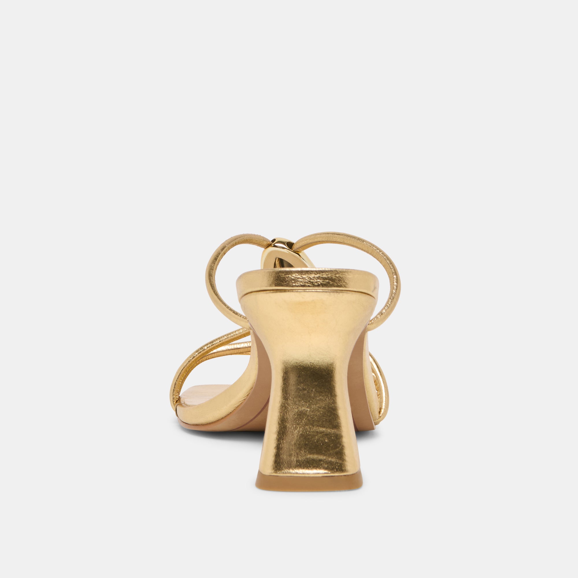 ALAYNA HEELS GOLD LEATHER - Image 7