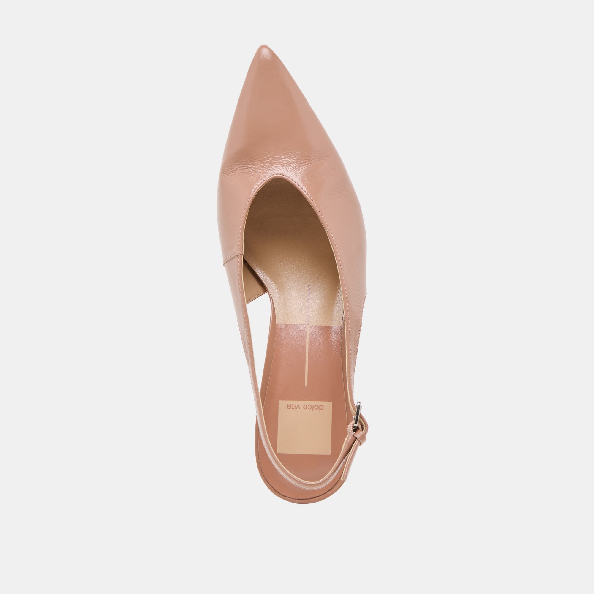 ALENNA HEELS WHISKEY CRINKLE PATENT - Image 12