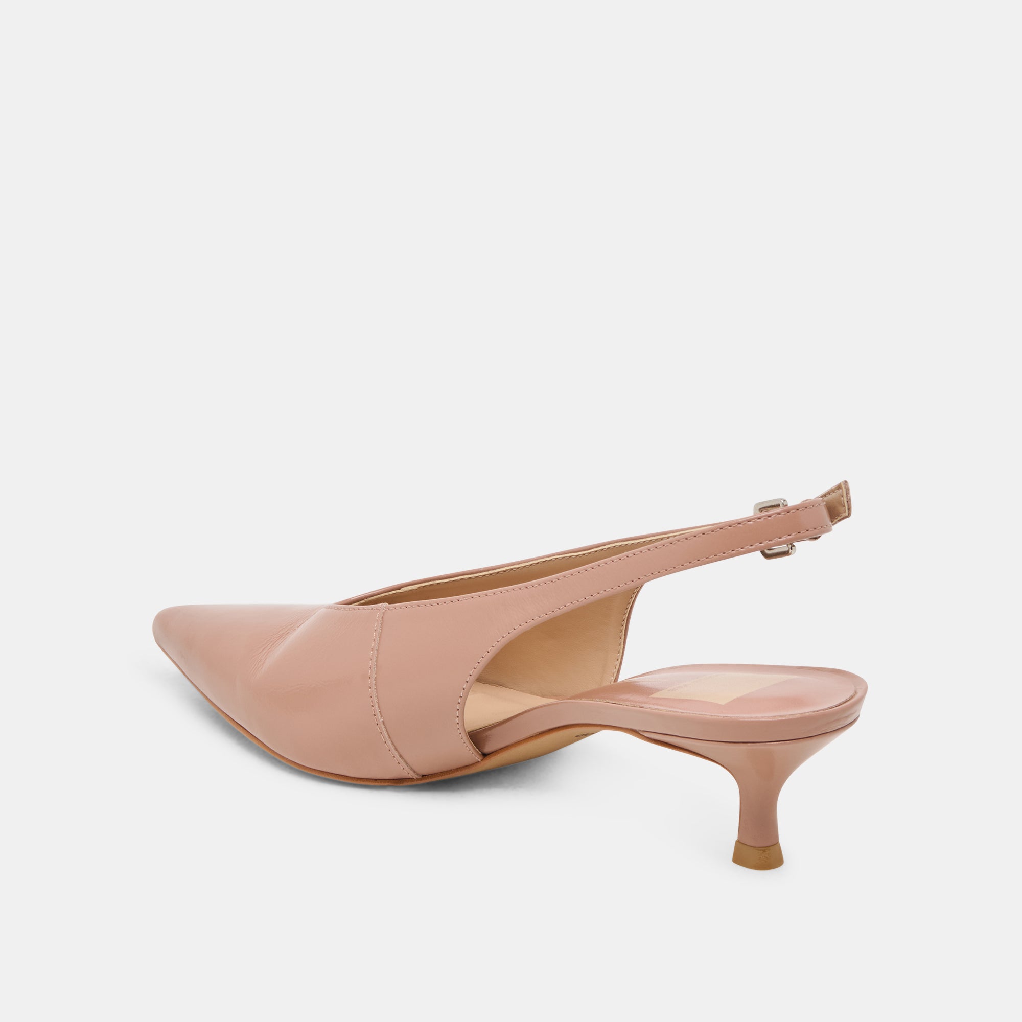 ALENNA HEELS WHISKEY CRINKLE PATENT - Image 9