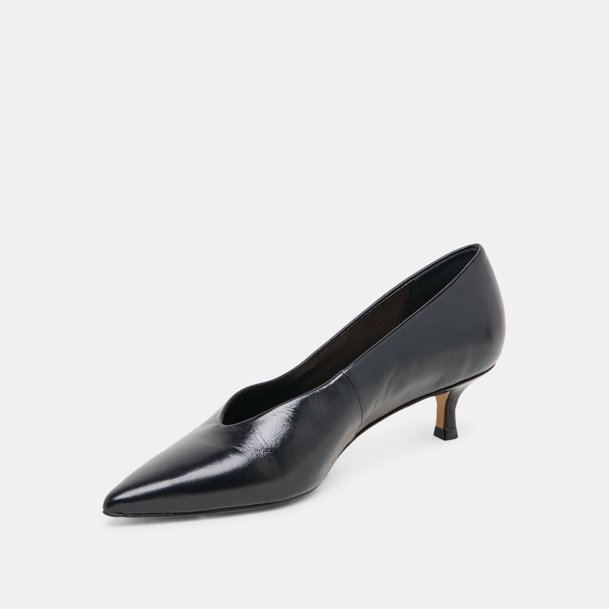ALWYN HEELS MIDNIGHT CRINKLE PATENT - Image 6