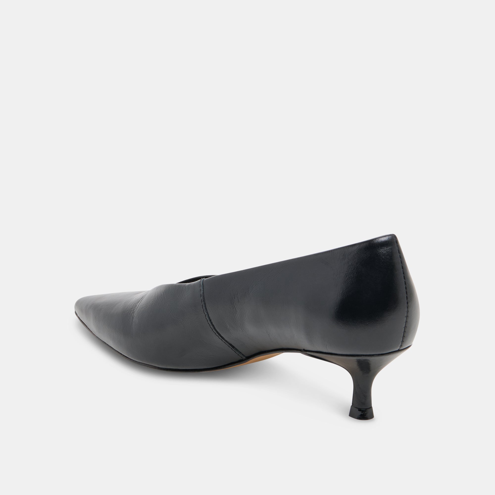 ALWYN HEELS MIDNIGHT CRINKLE PATENT - Image 7