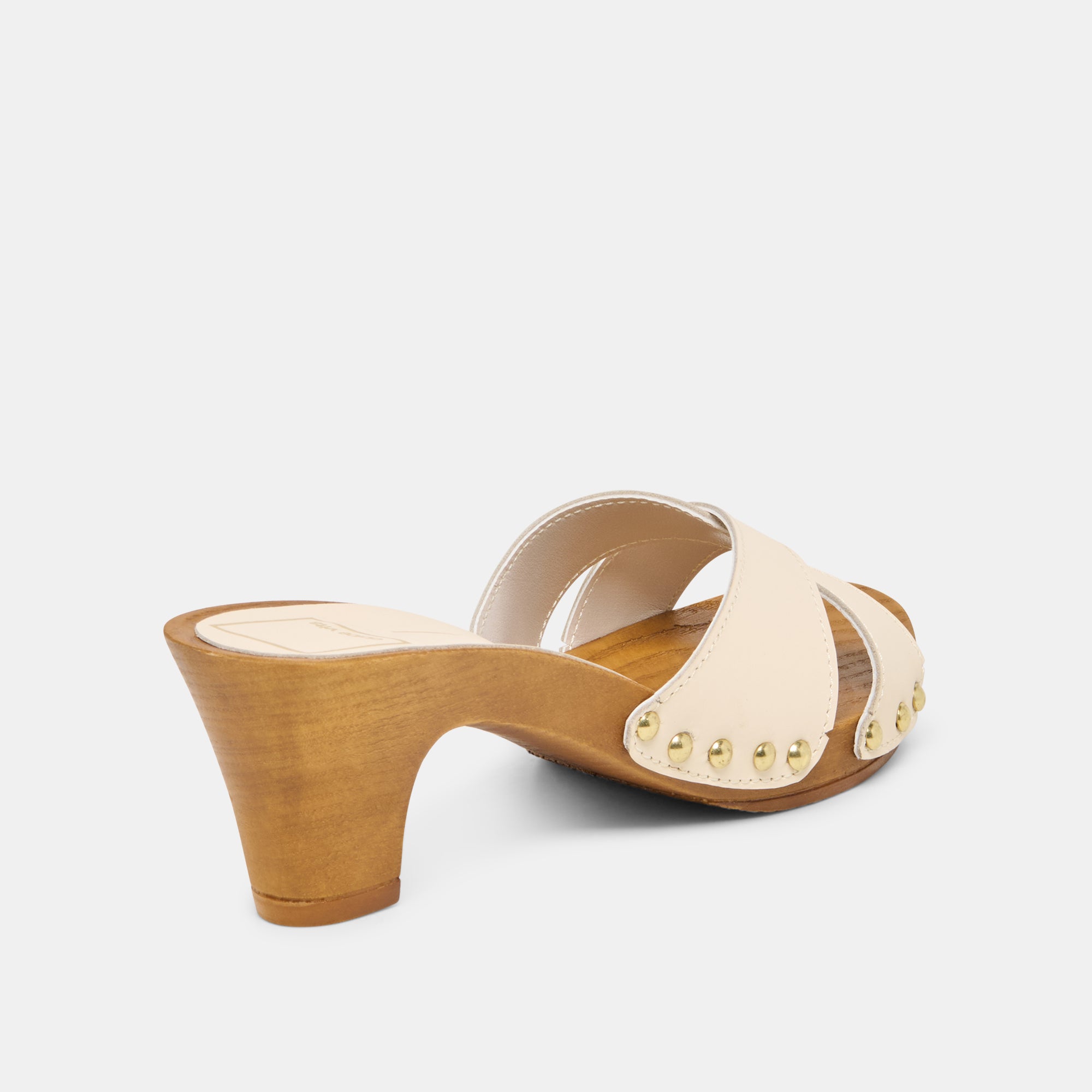 AVERIE HEELS BONE LEATHER - Image 3