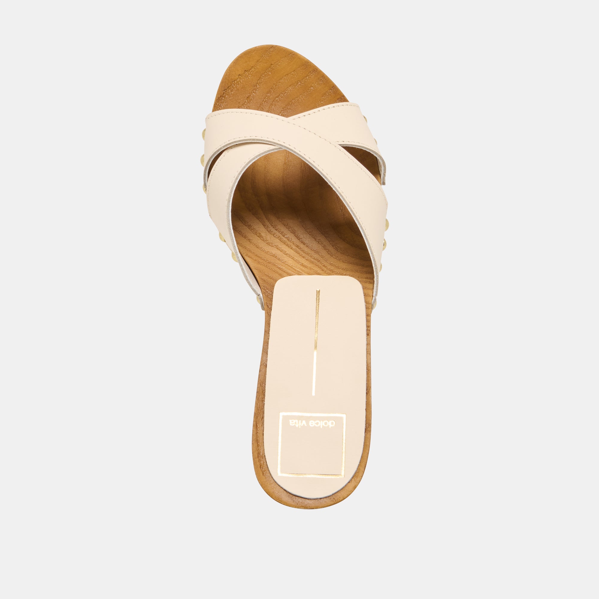 AVERIE HEELS BONE LEATHER - Image 8