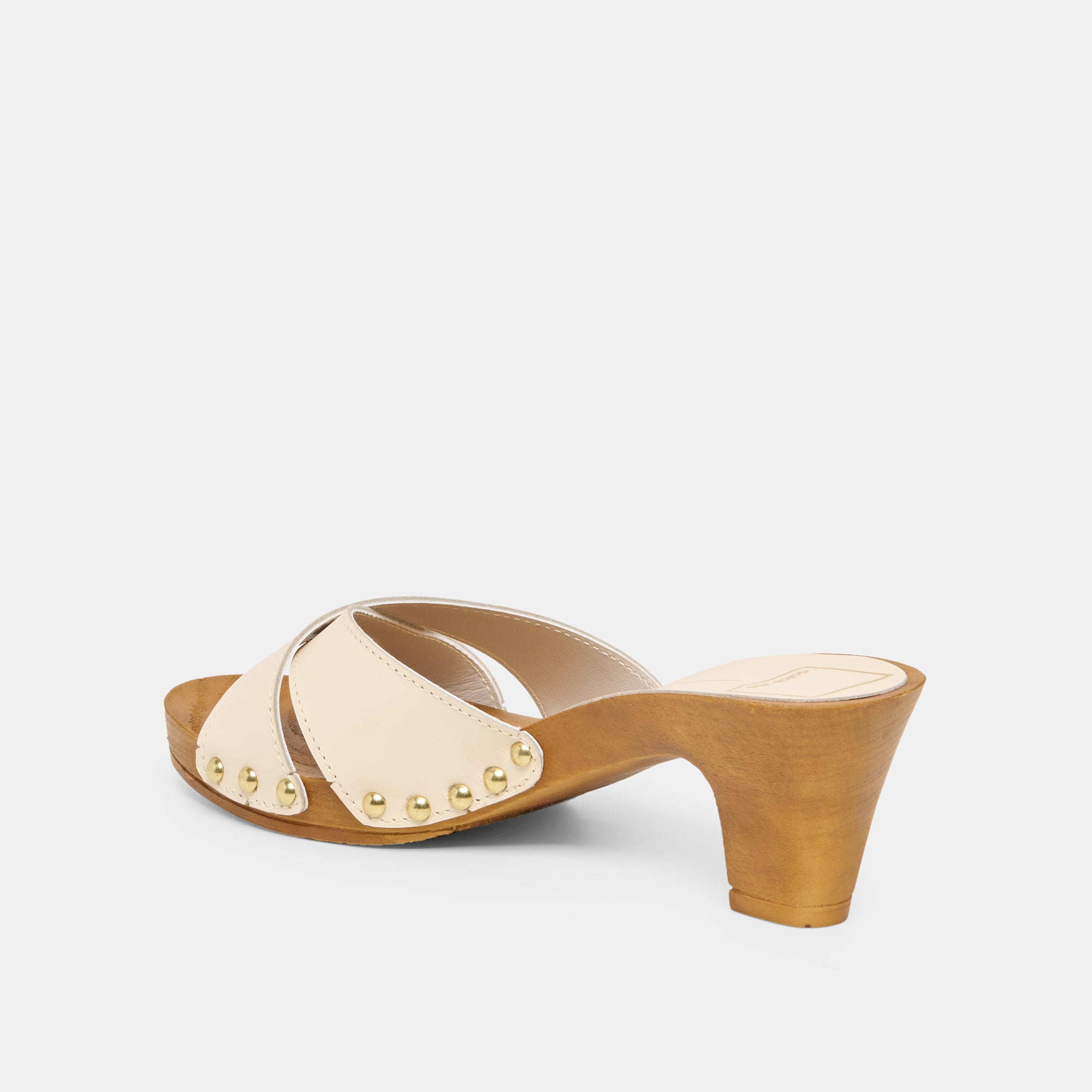 AVERIE HEELS BONE LEATHER - Image 5