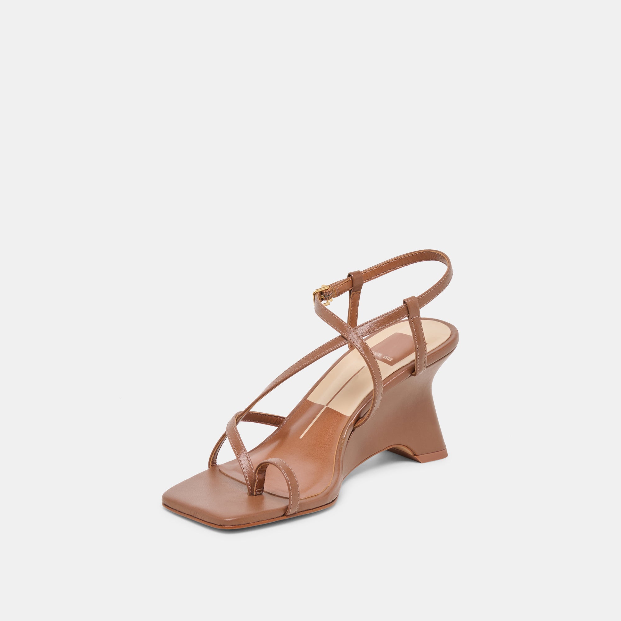 AYLEE WEDGES COGNAC LEATHER - Image 5