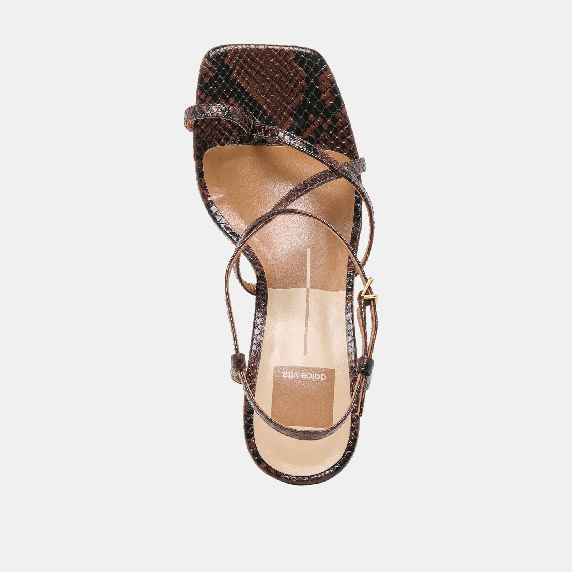 AYLEE WEDGES JAVA EMBOSSED LEATHER - Image 8