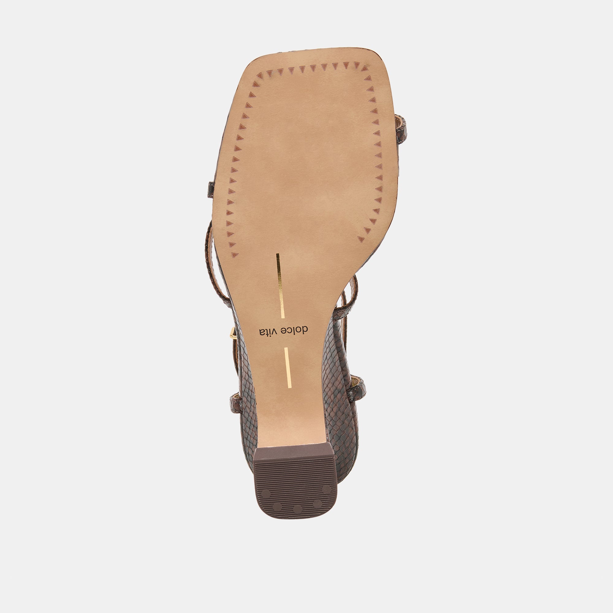 AYLEE WEDGES JAVA EMBOSSED LEATHER - Image 9