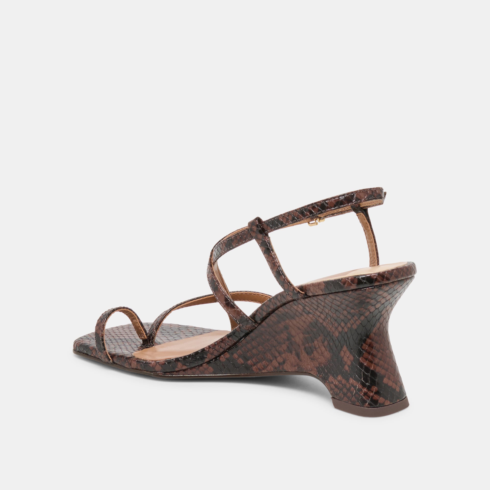 AYLEE WEDGES JAVA EMBOSSED LEATHER - Image 5